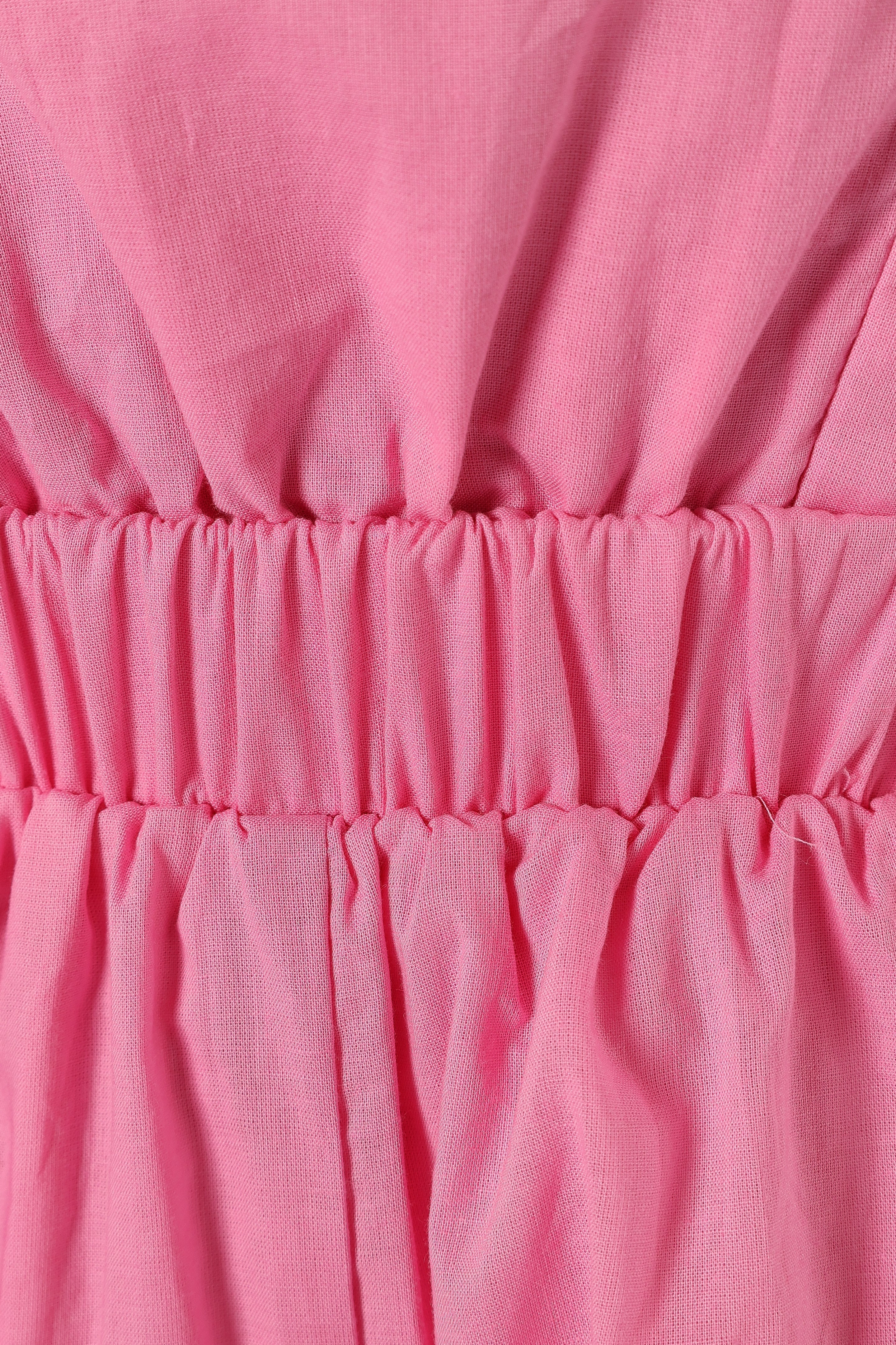 Tori Romper - Candy Pink