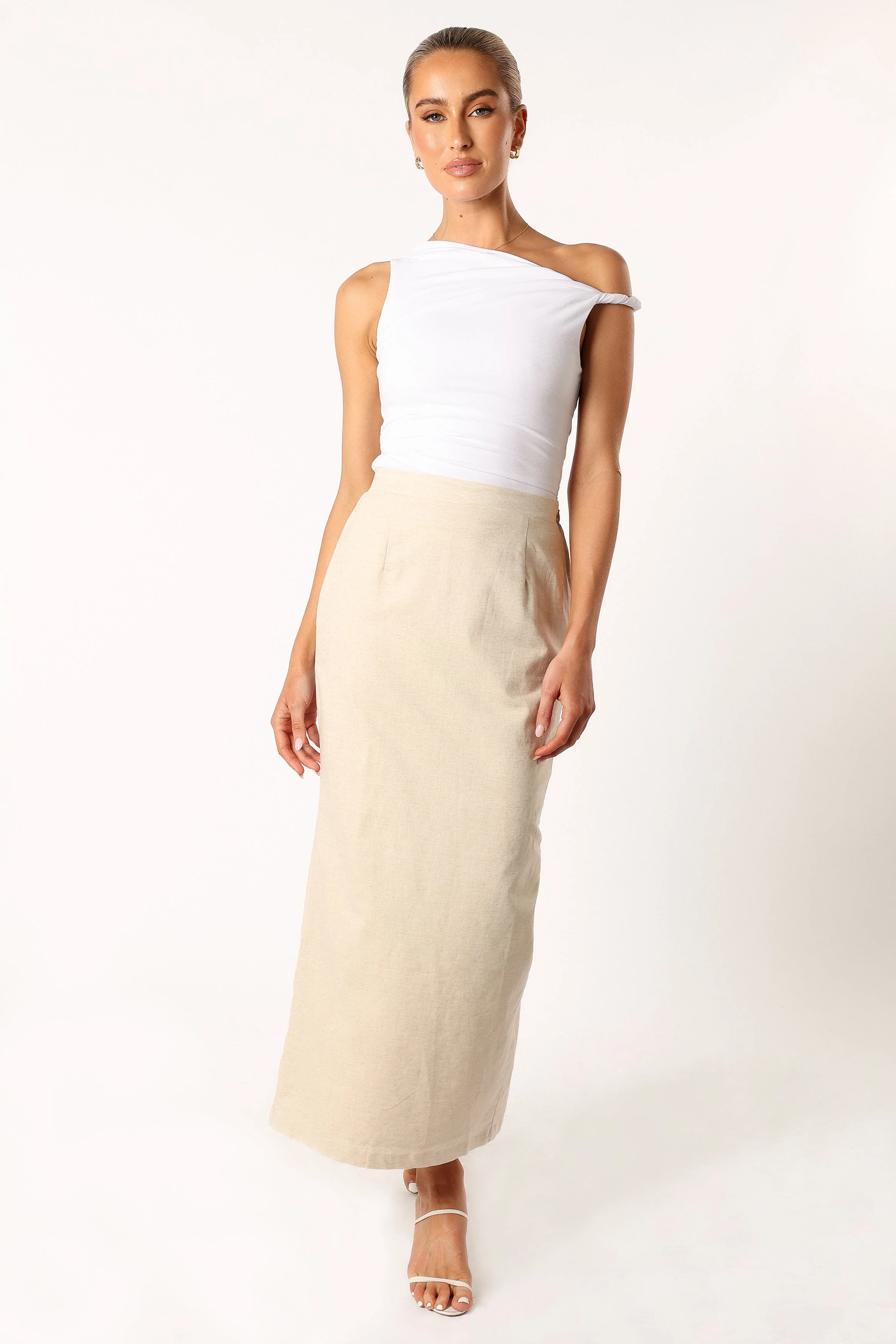 Genevieve Skirt - Oatmeal