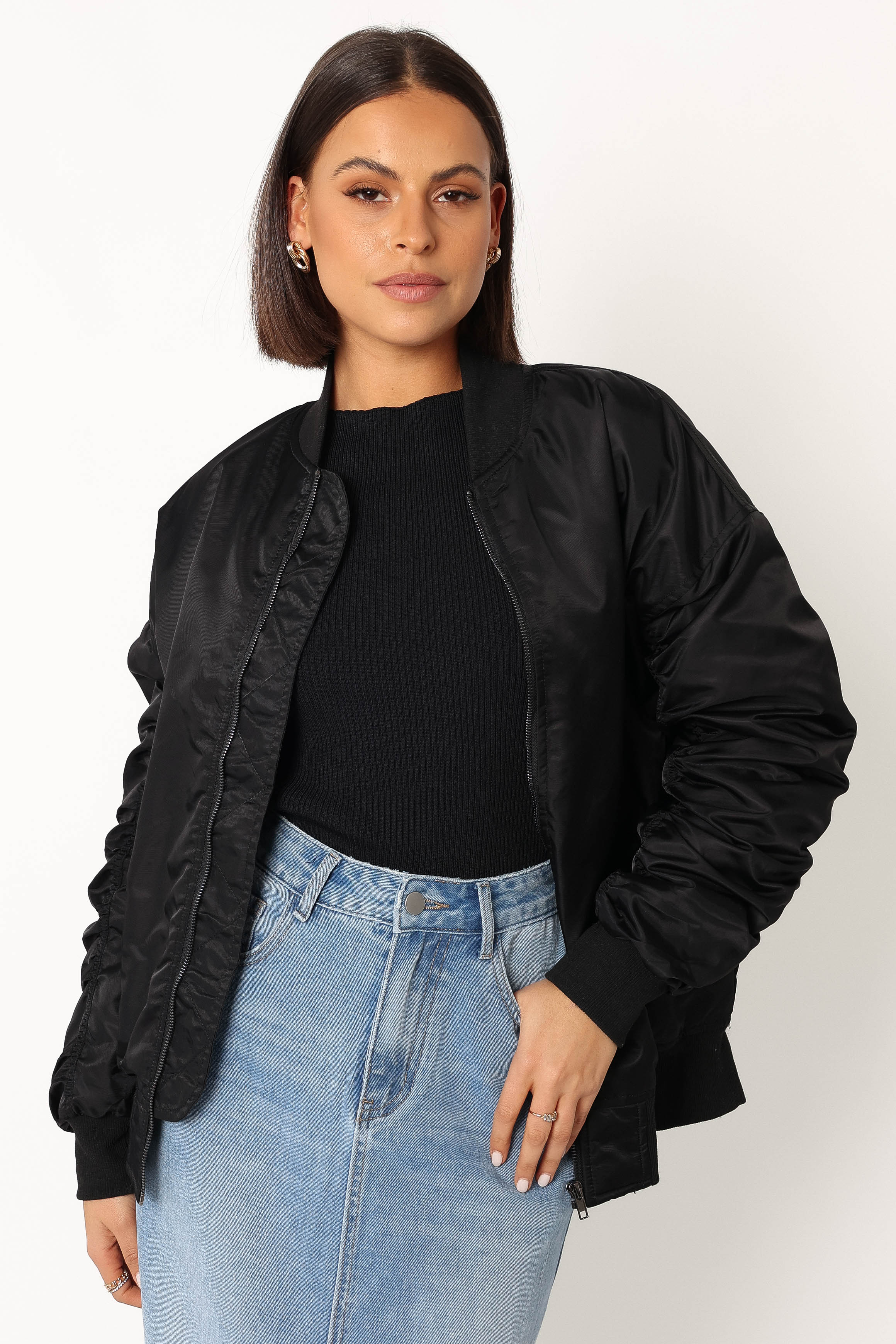Bryce Bomber Jacket - Black