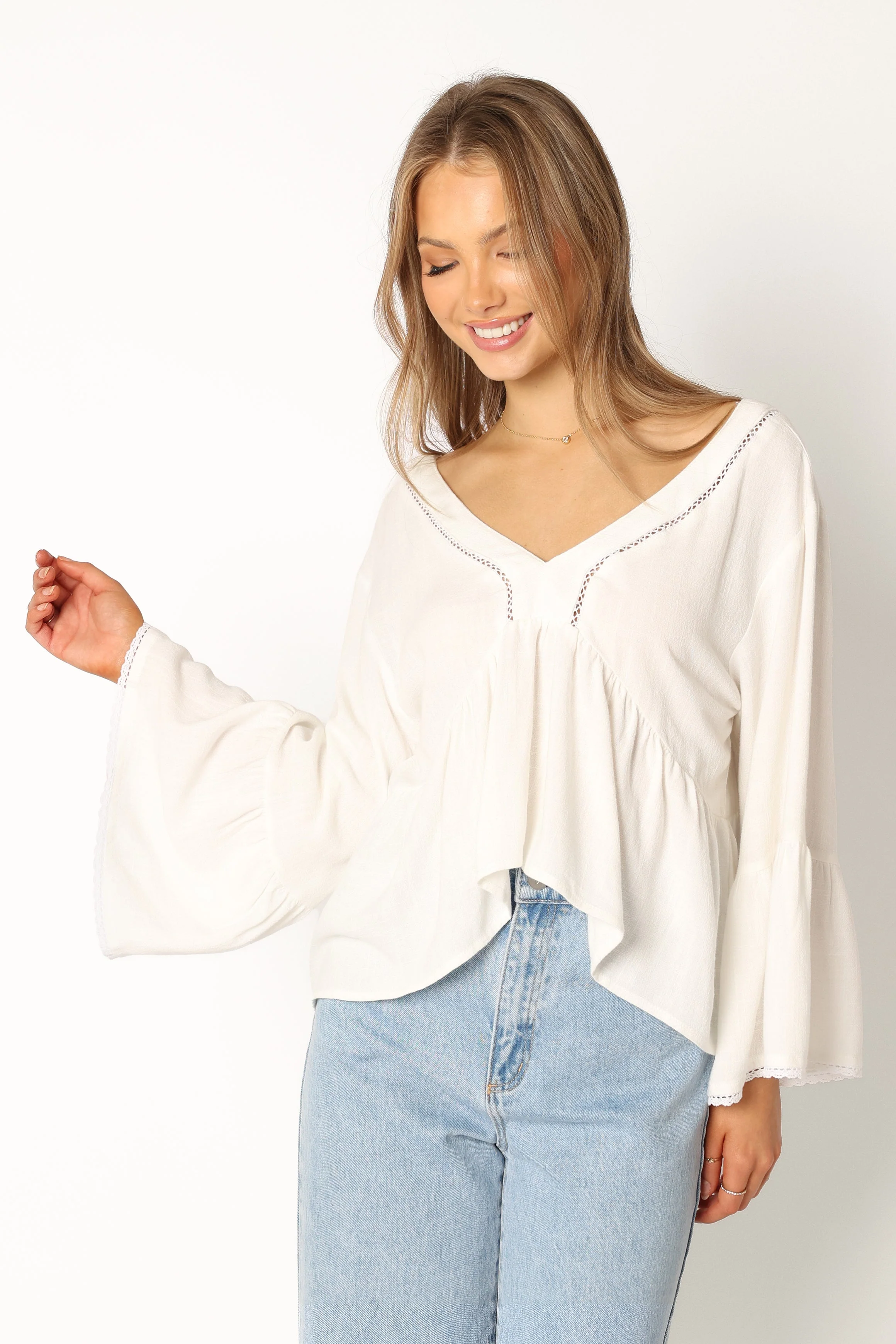 Camille Top - White