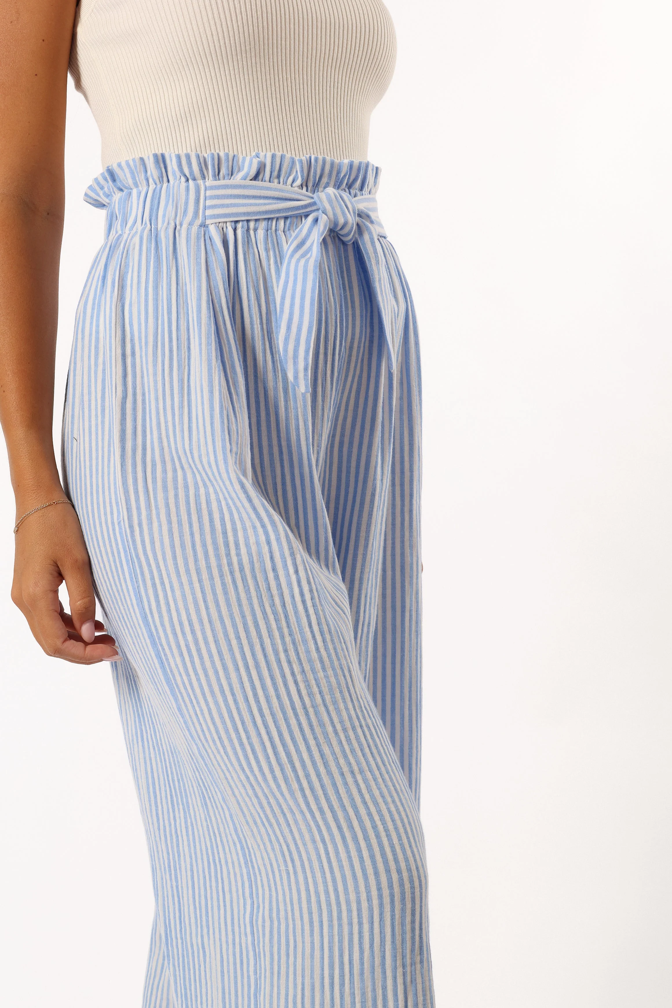 Jeanette Pant - Blue White