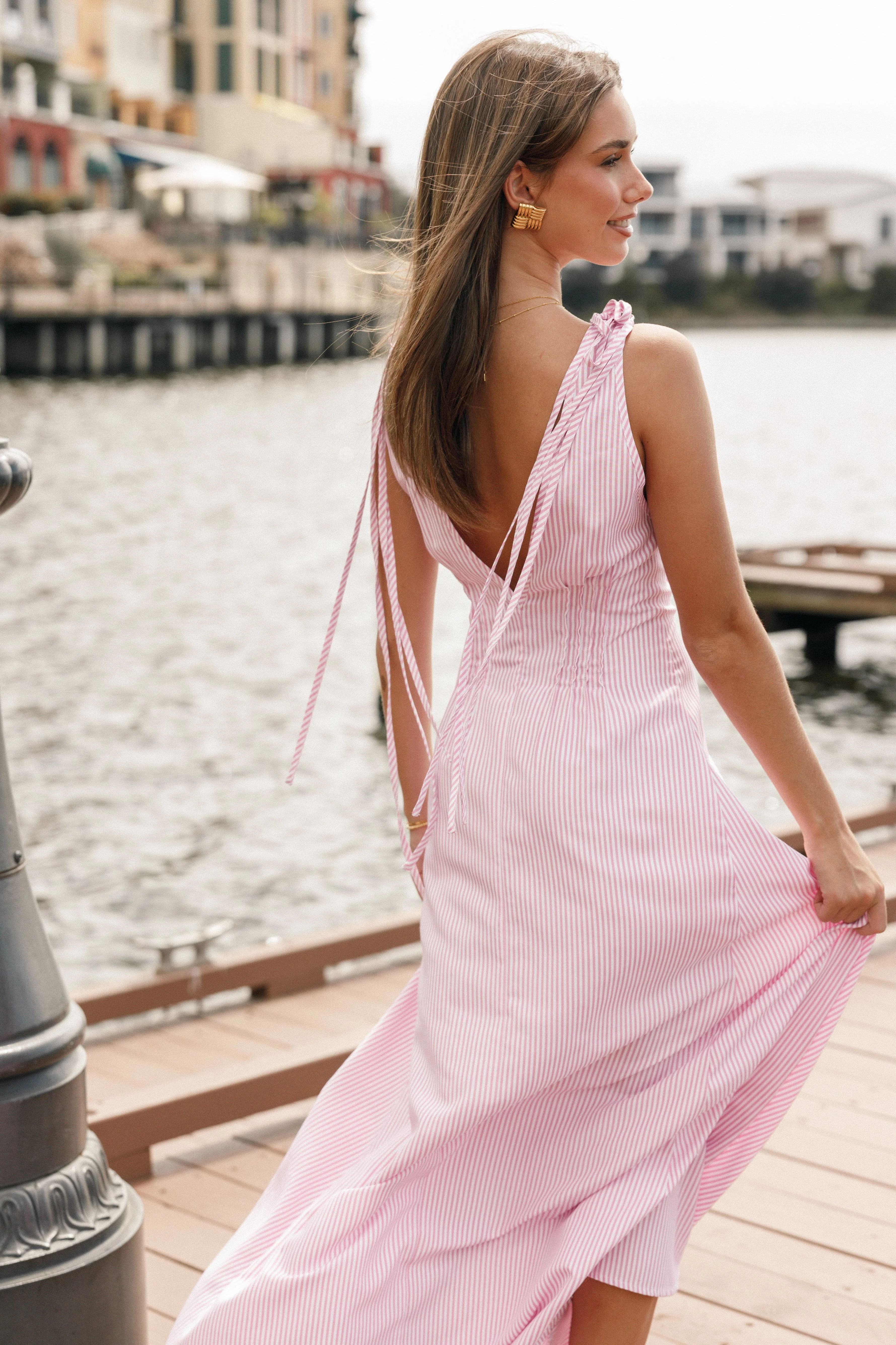 Rickie Statement Earrings - Gold