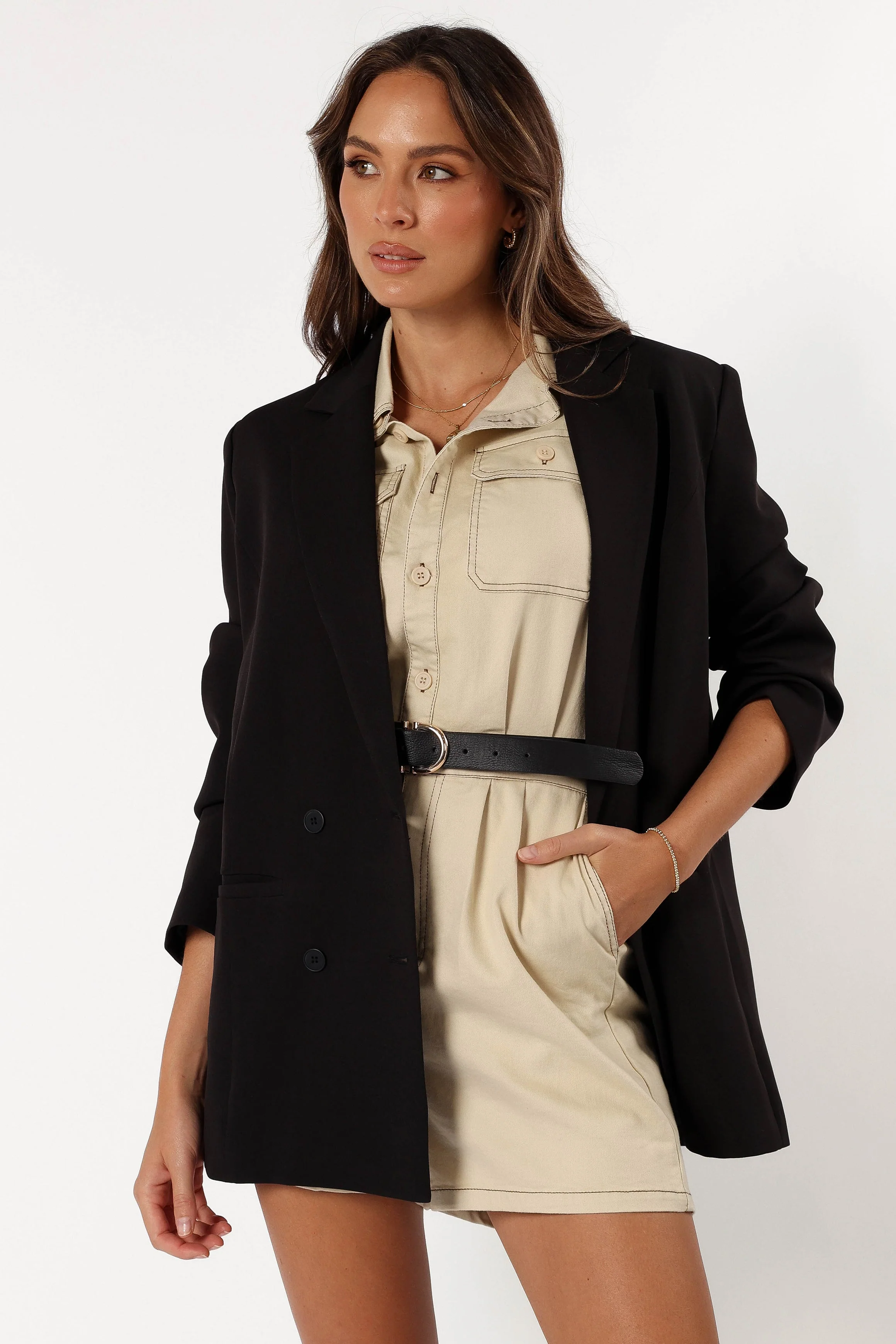 Lynn Playsuit - Beige