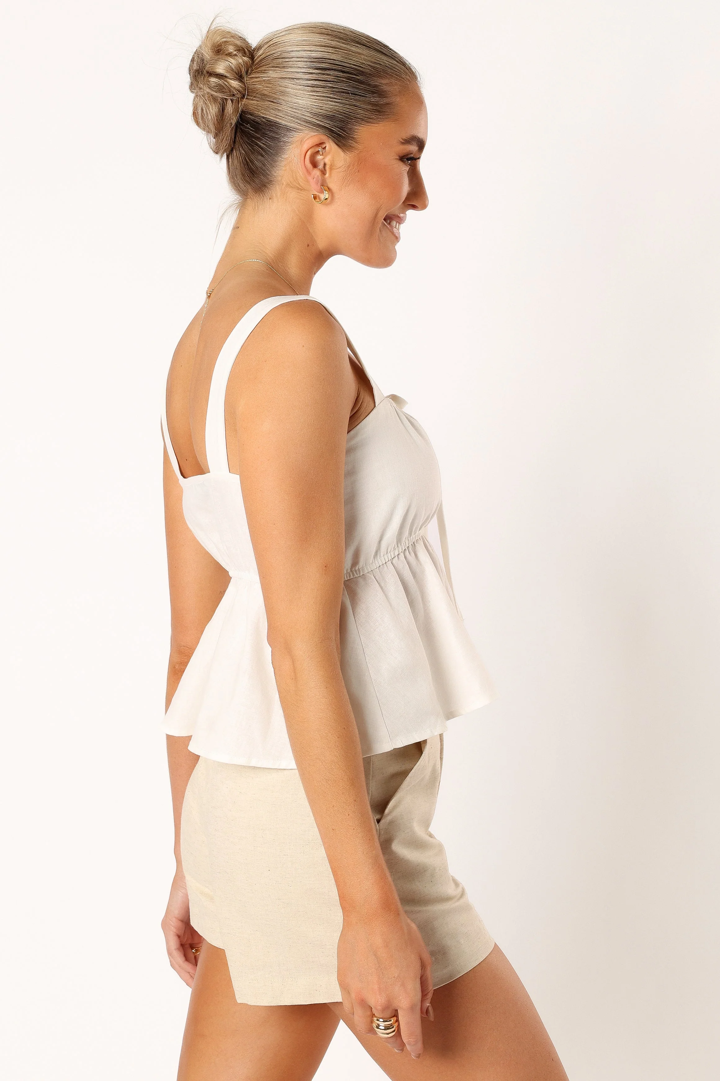 Birdie Top - White