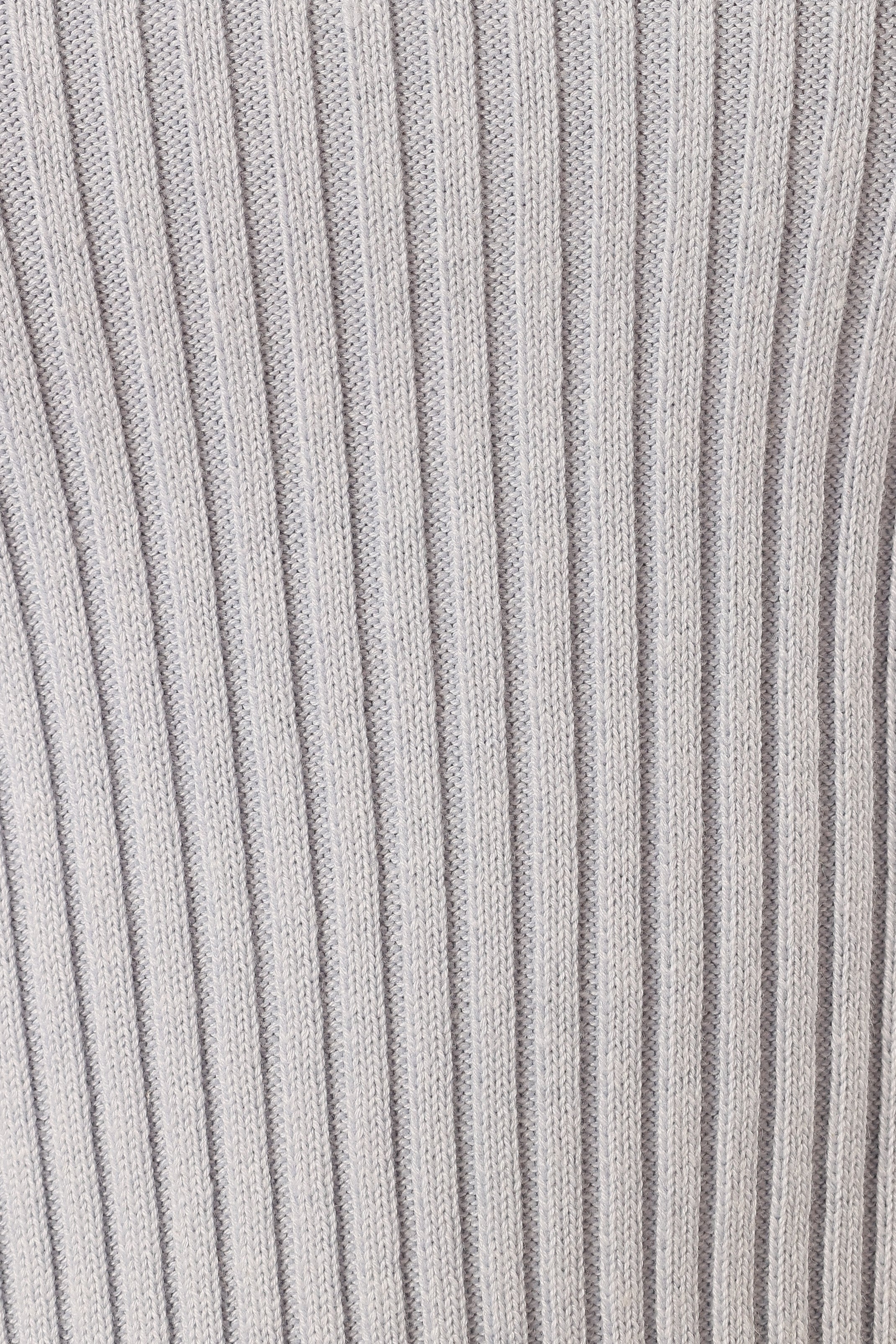 Colson Ribbed Knit Top - Light Blue