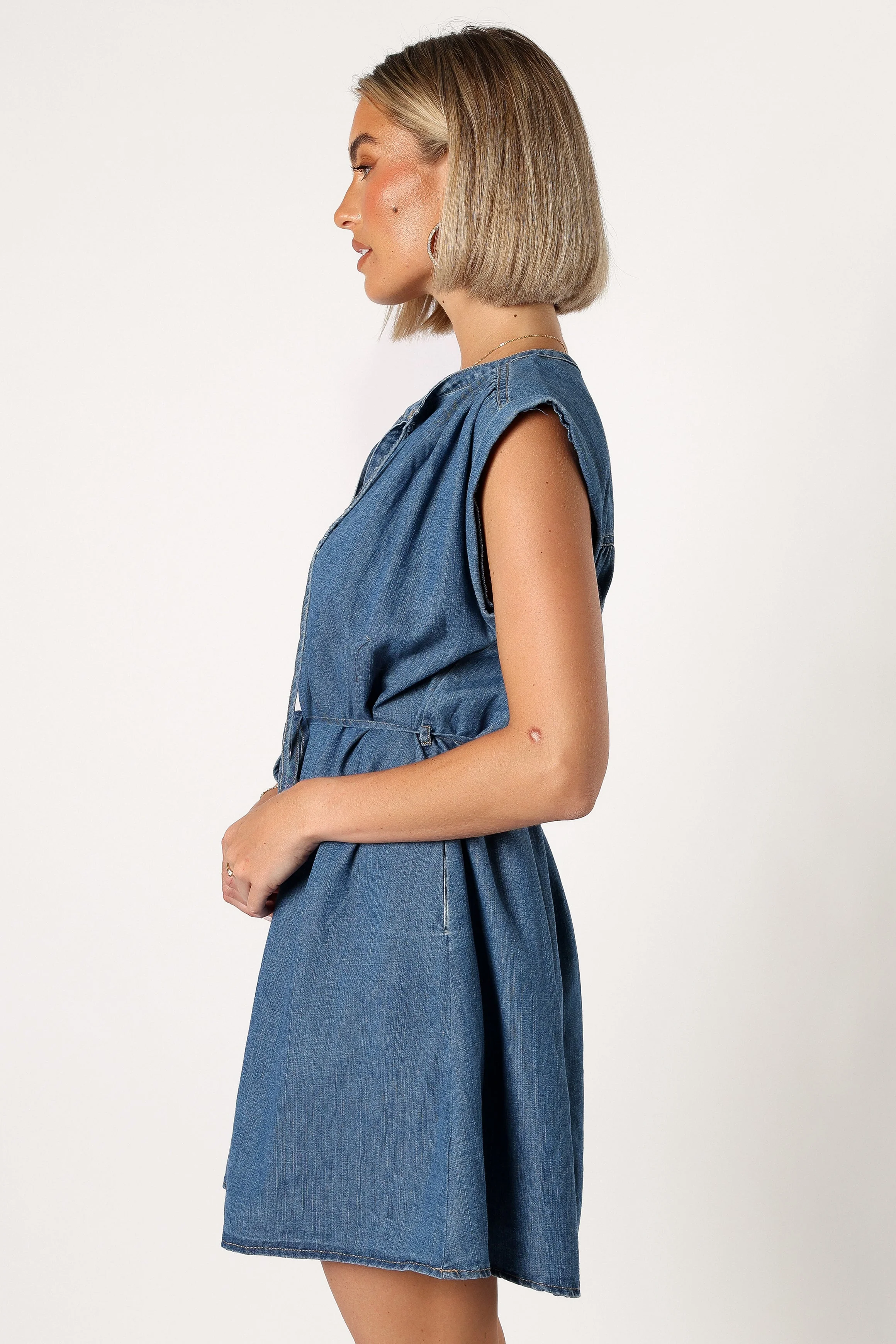 Tinsley Mini Dress - Denim