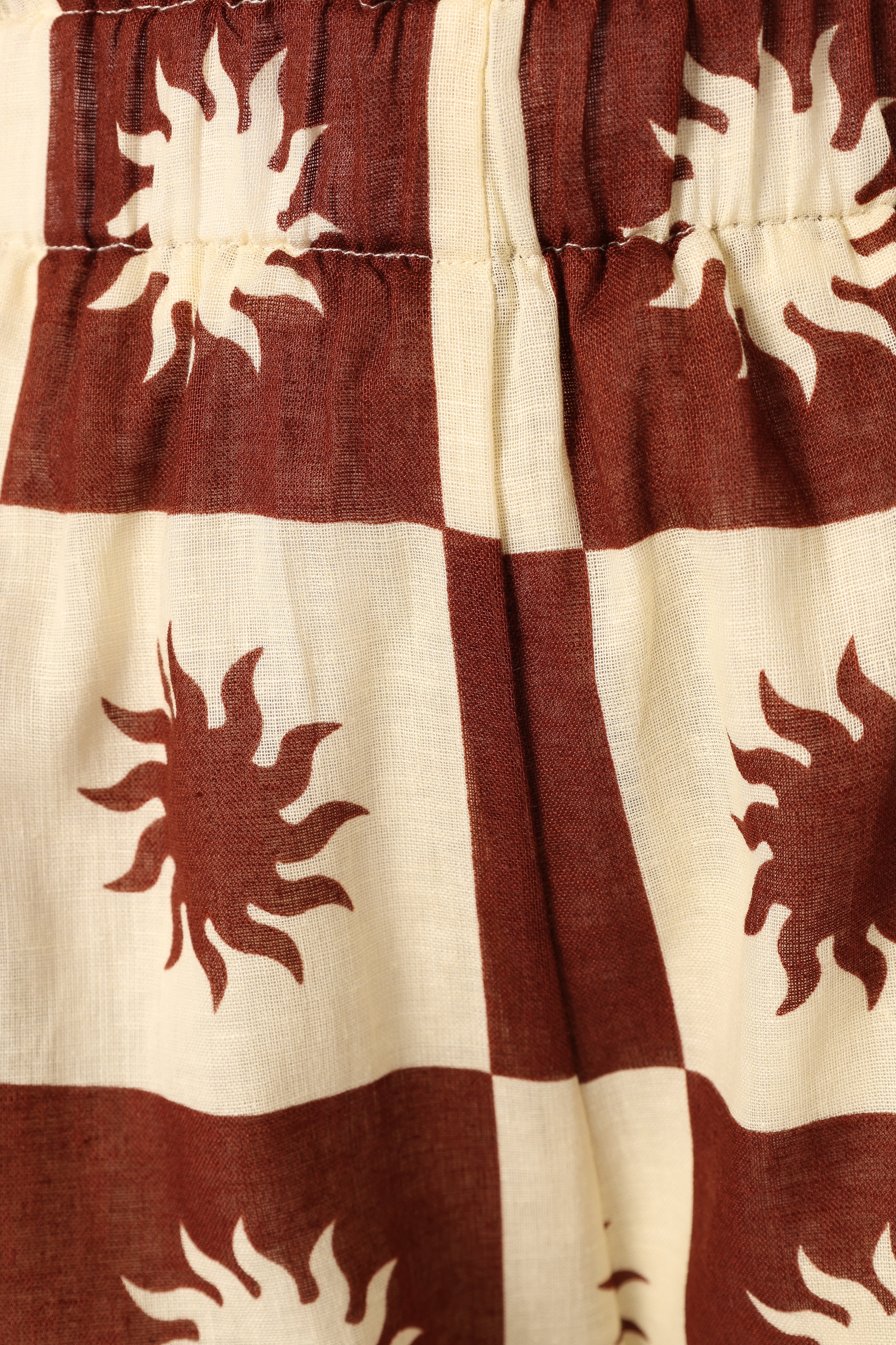 Arlo Short Set - Brown Cream