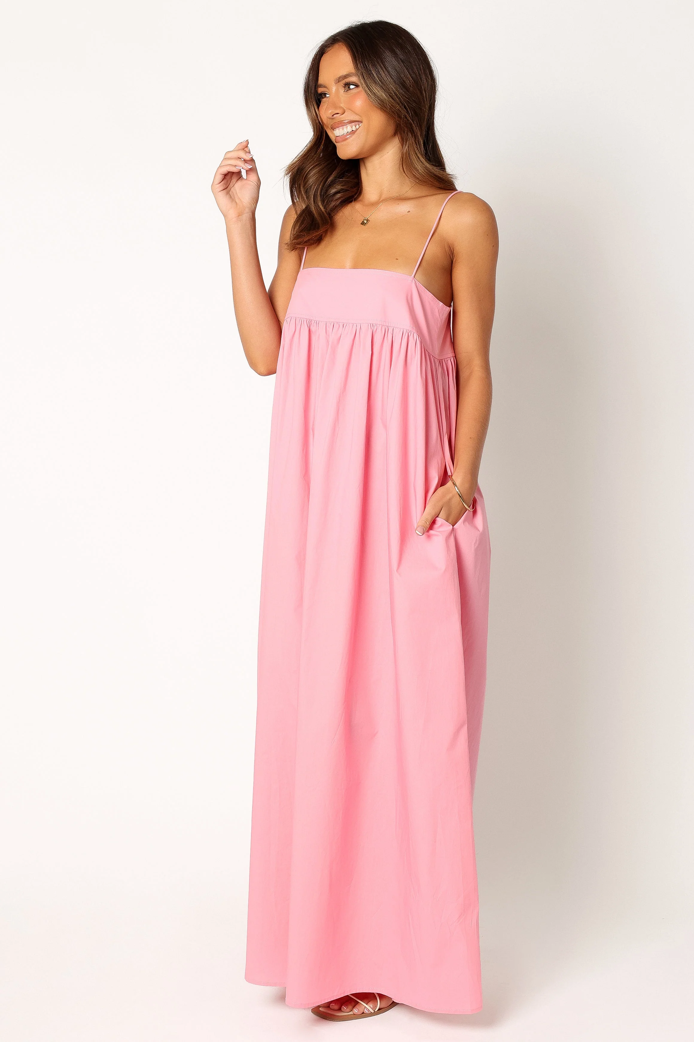 Serina Maxi Dress - Pink