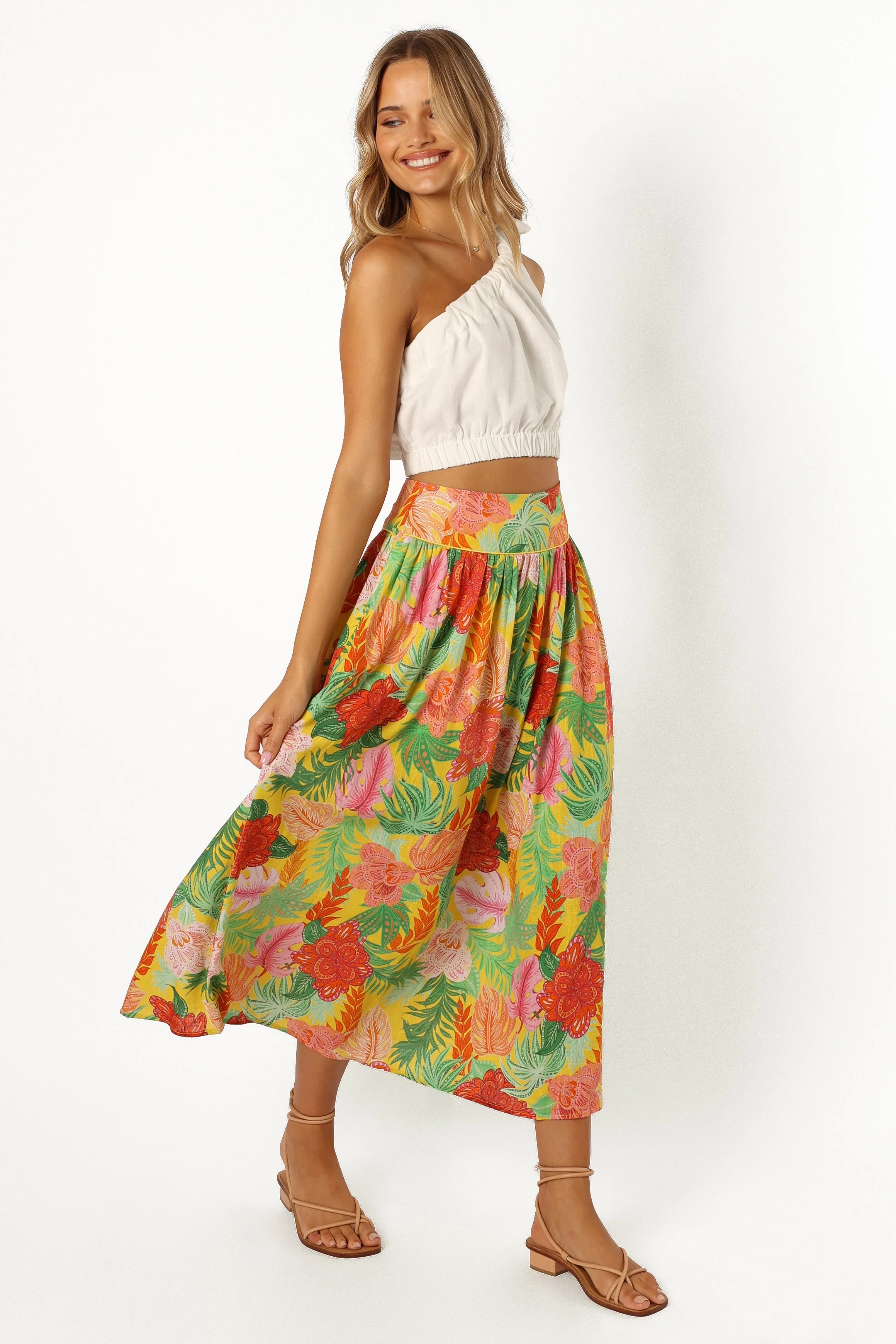 Miami Maxi Skirt - Leilani Print