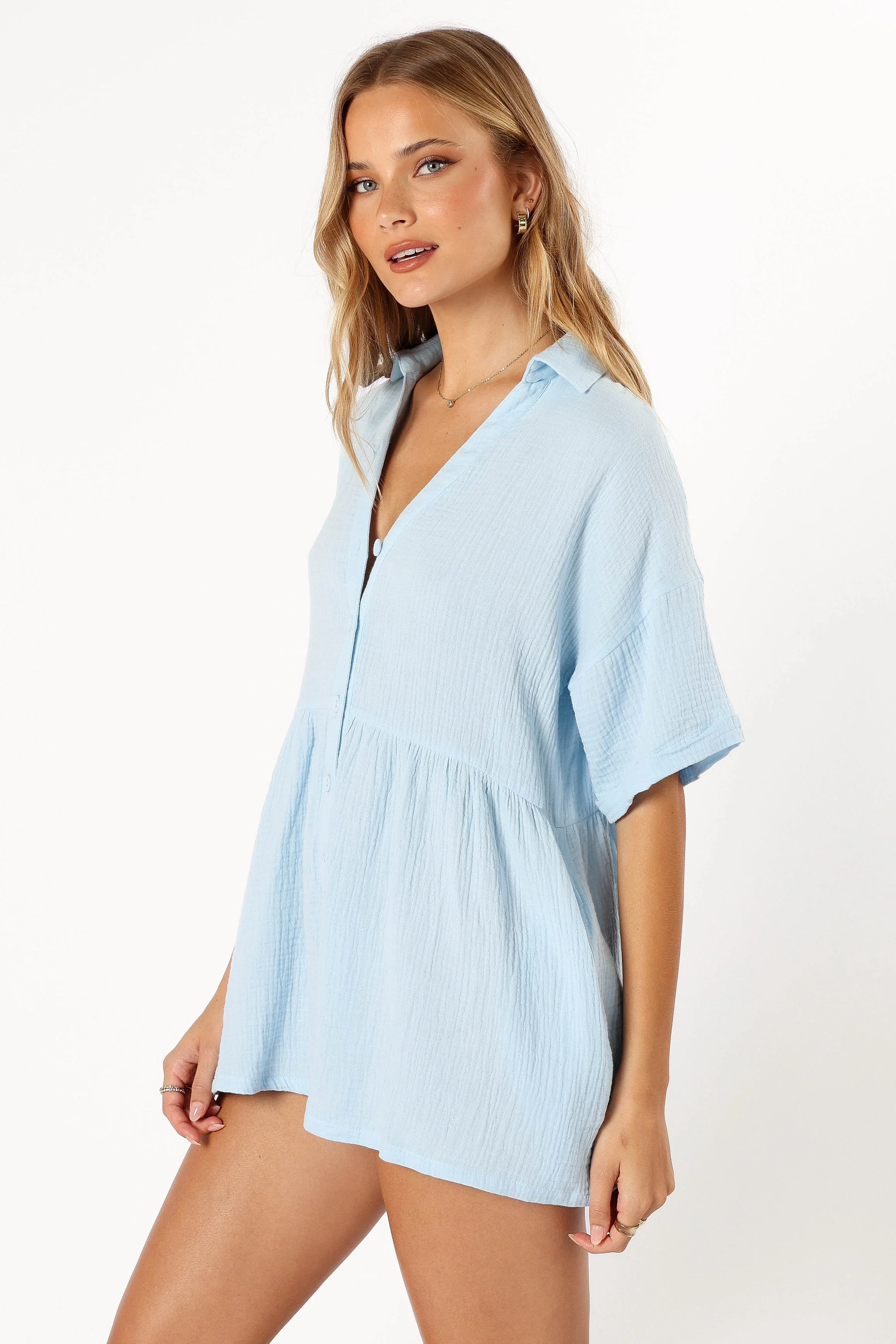 Winny Playsuit - Blue