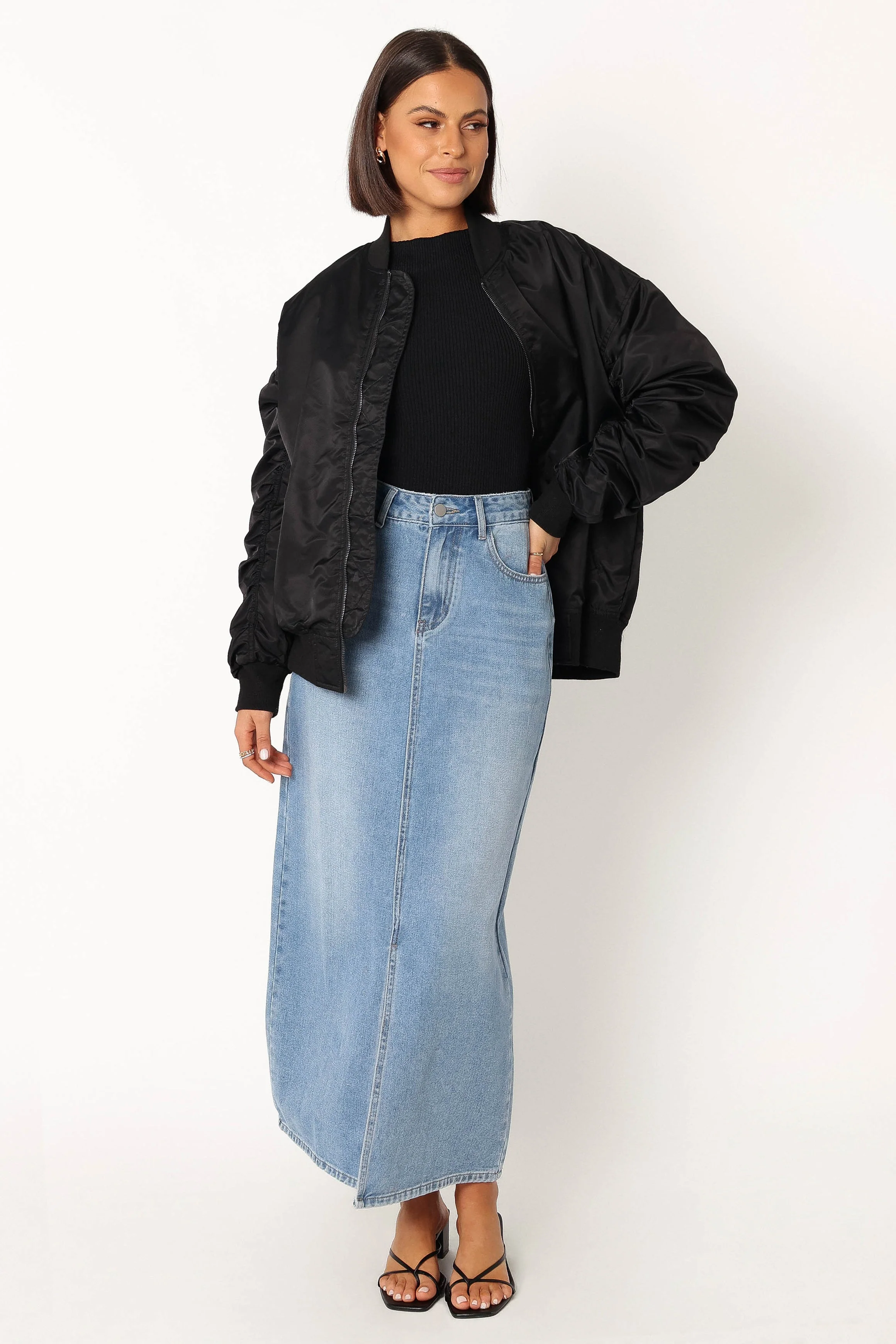 Bryce Bomber Jacket - Black