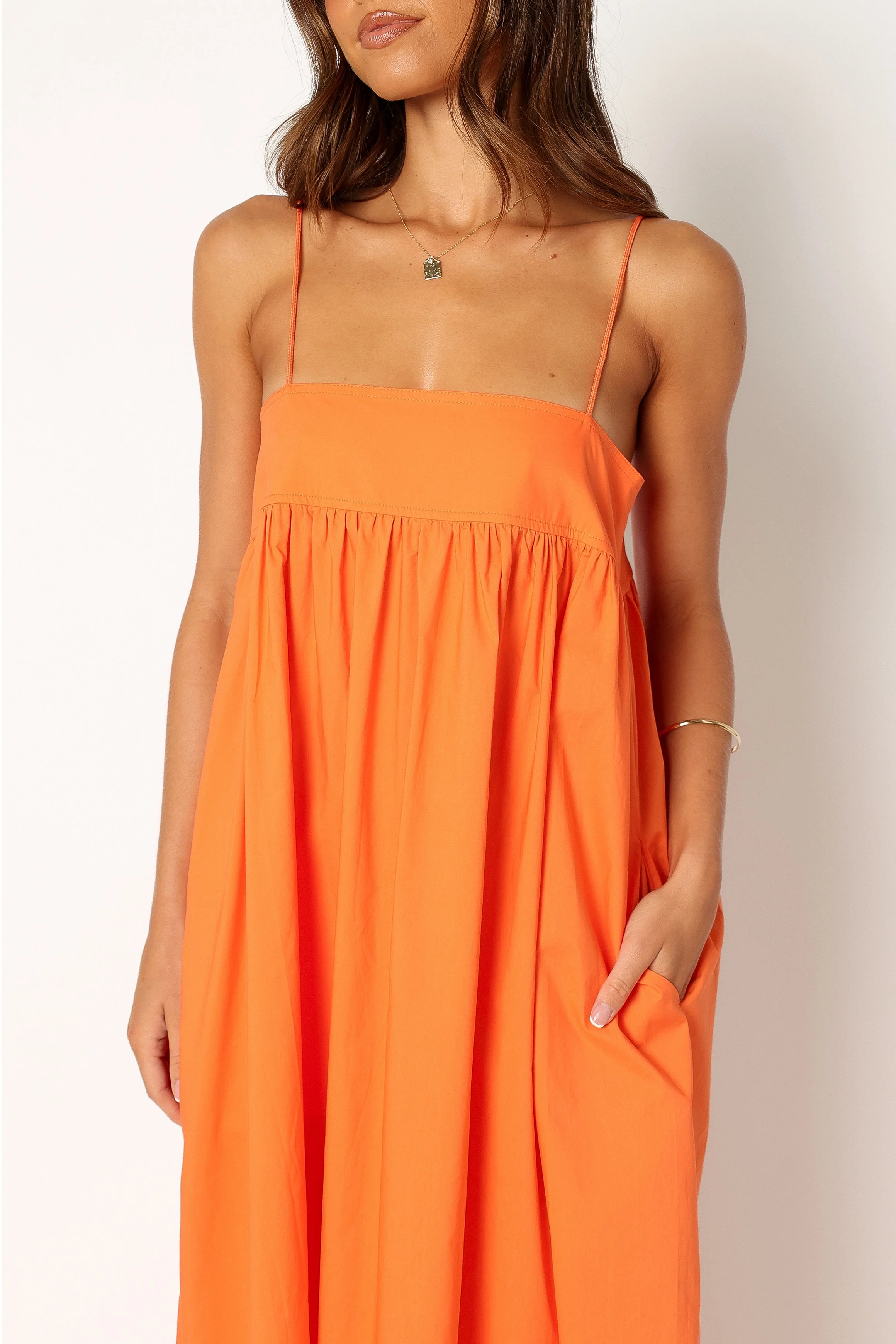 Serina Maxi Dress - Orange