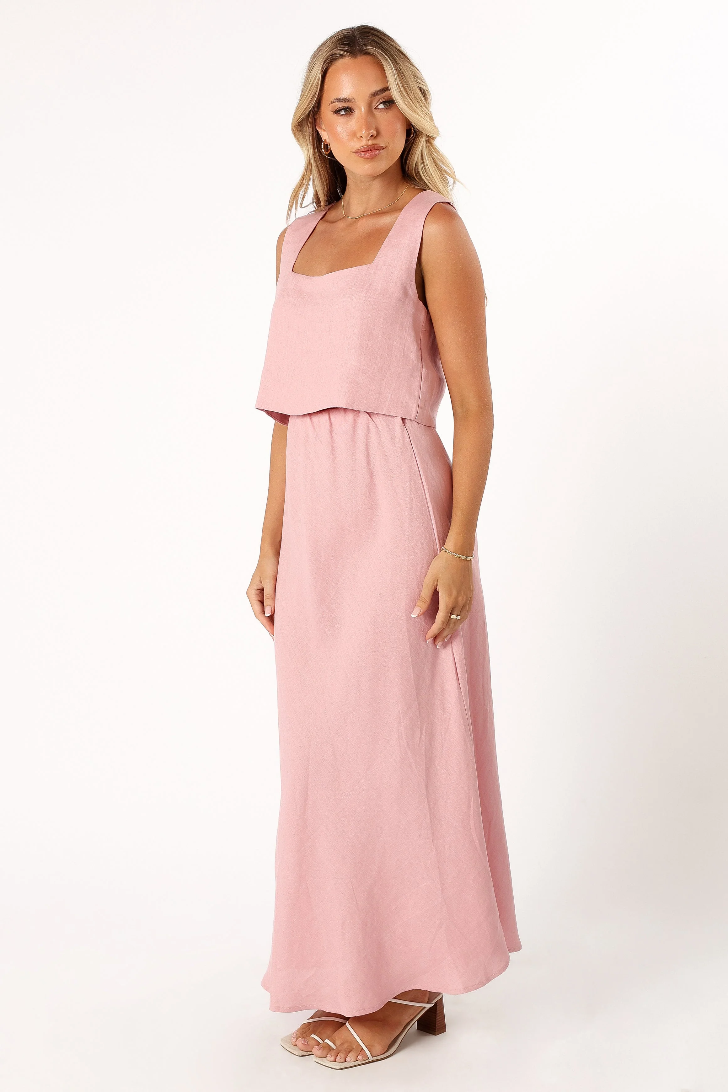 Blaze Midi Skirt - Pink