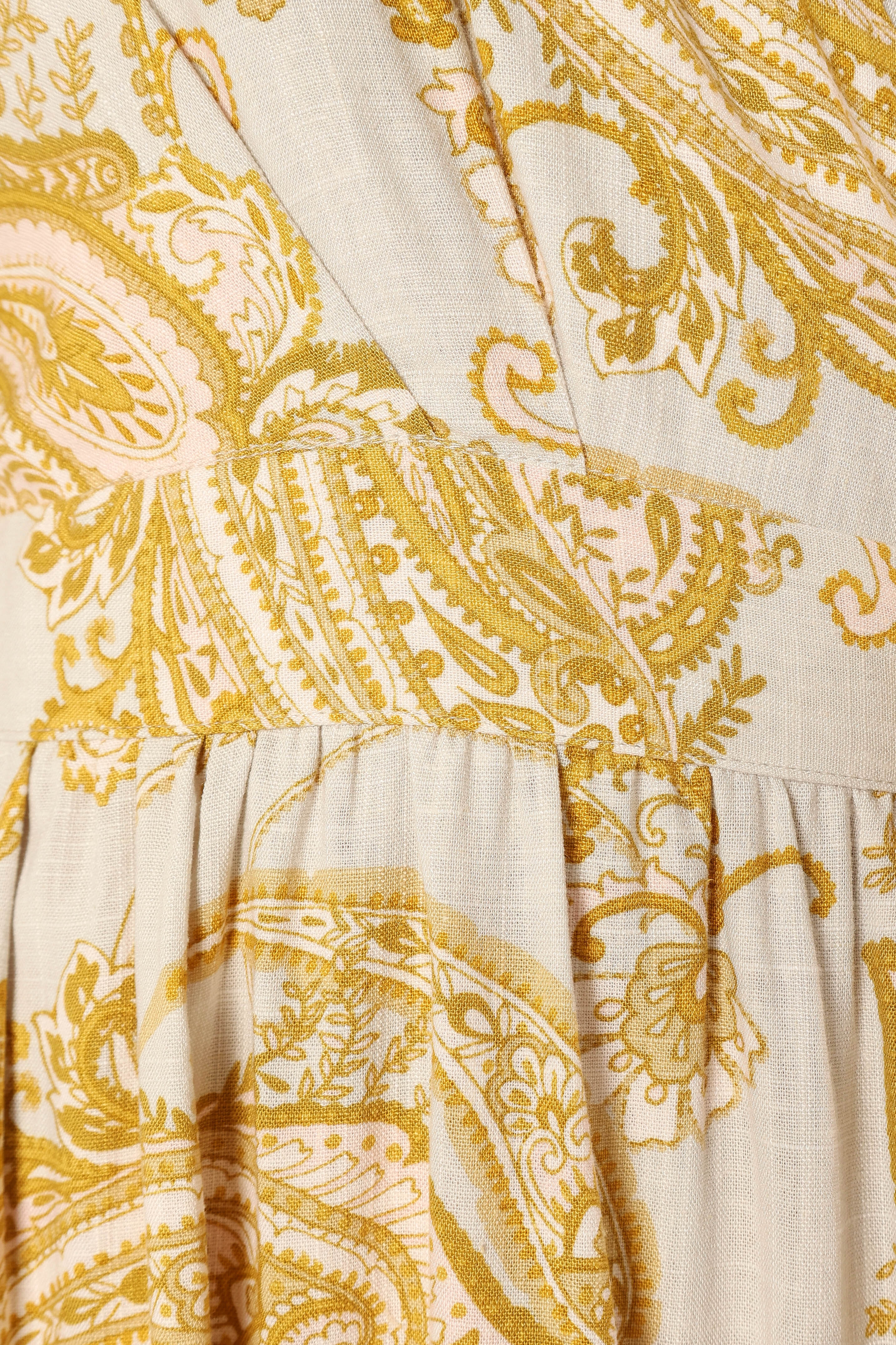 Chantel Wrap Midi Dress - Valentina Print