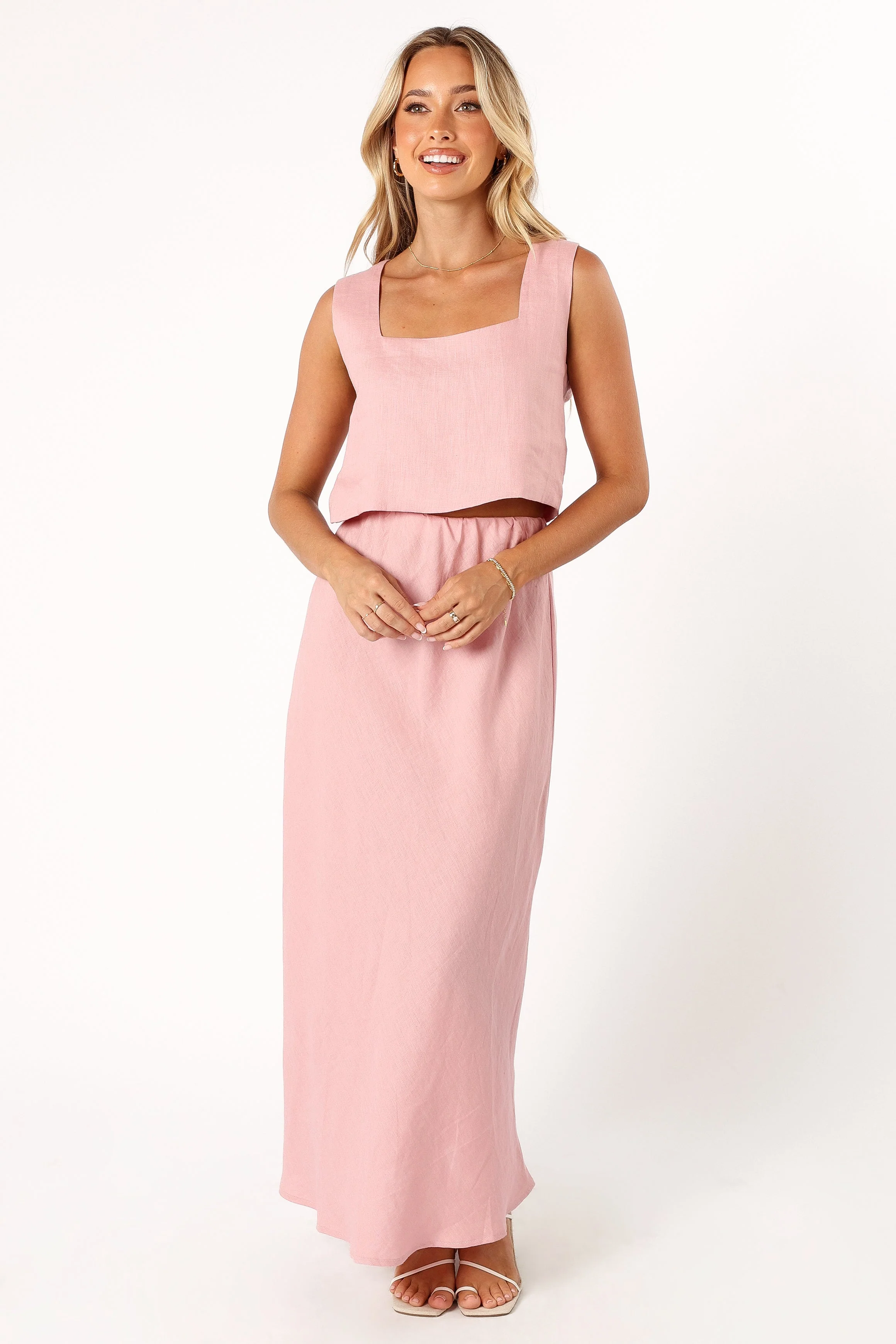 Blaze Sleeveless Top - Pink