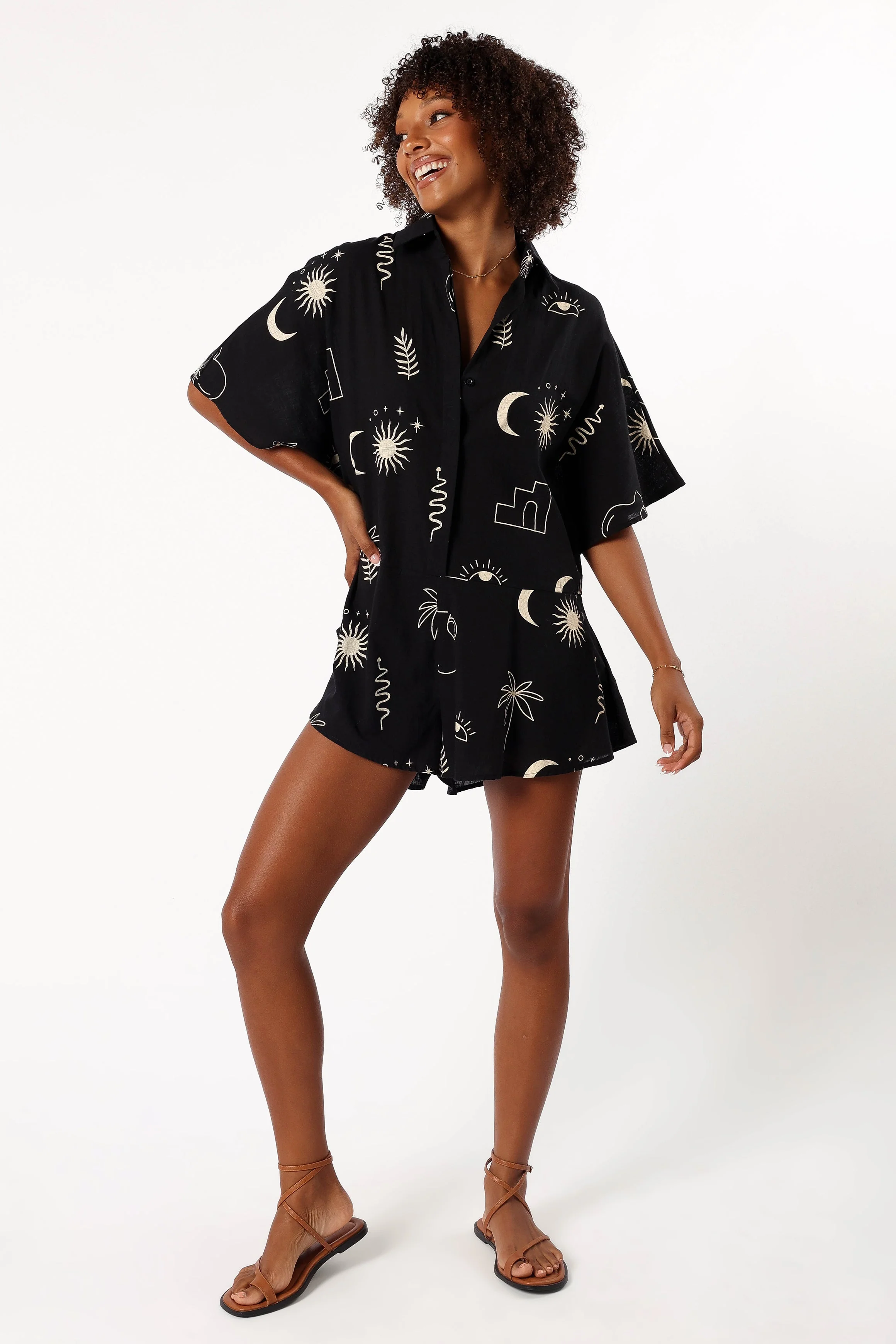 Sebastian Playsuit - Black