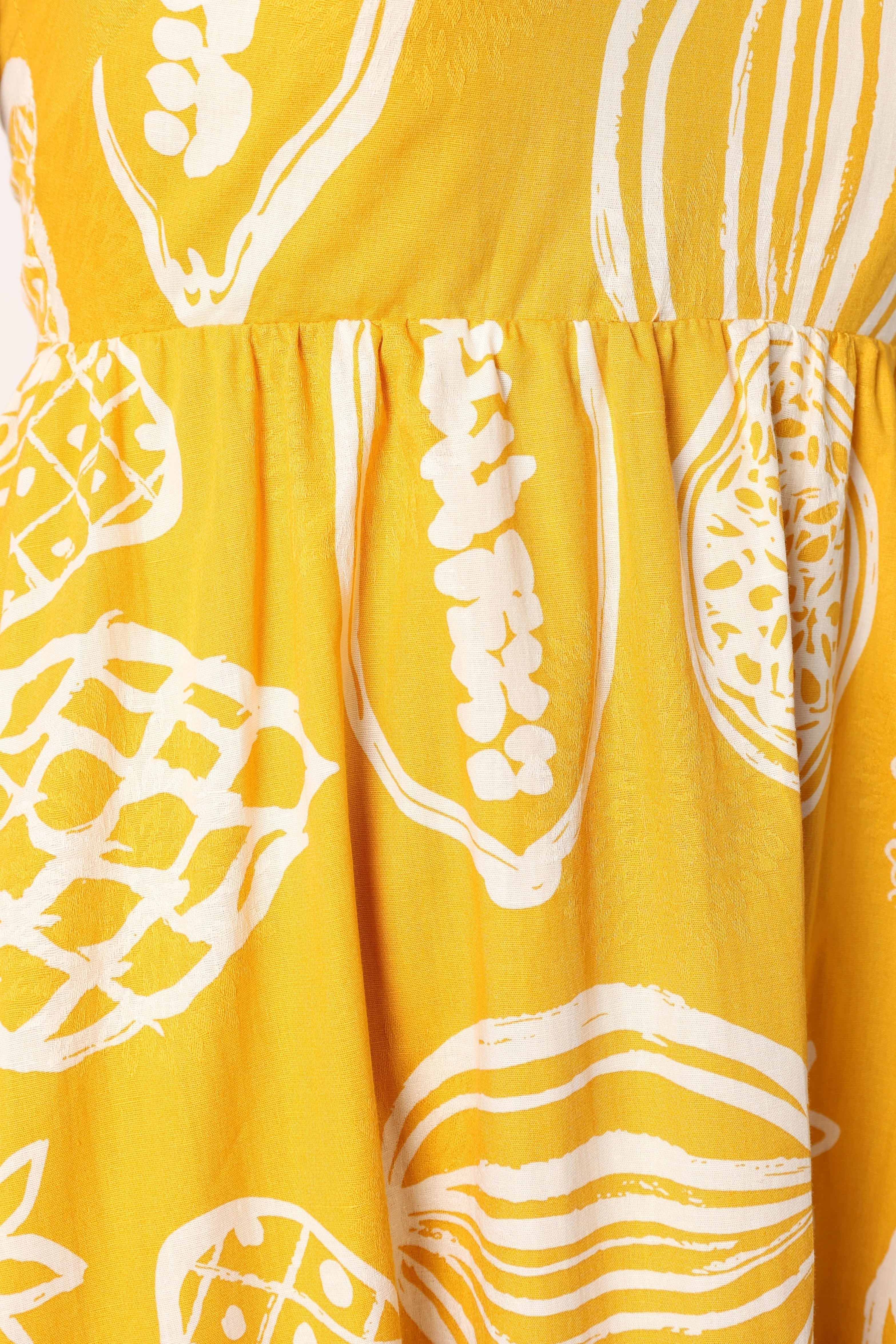 Sloane Maxi Dress - Yellow