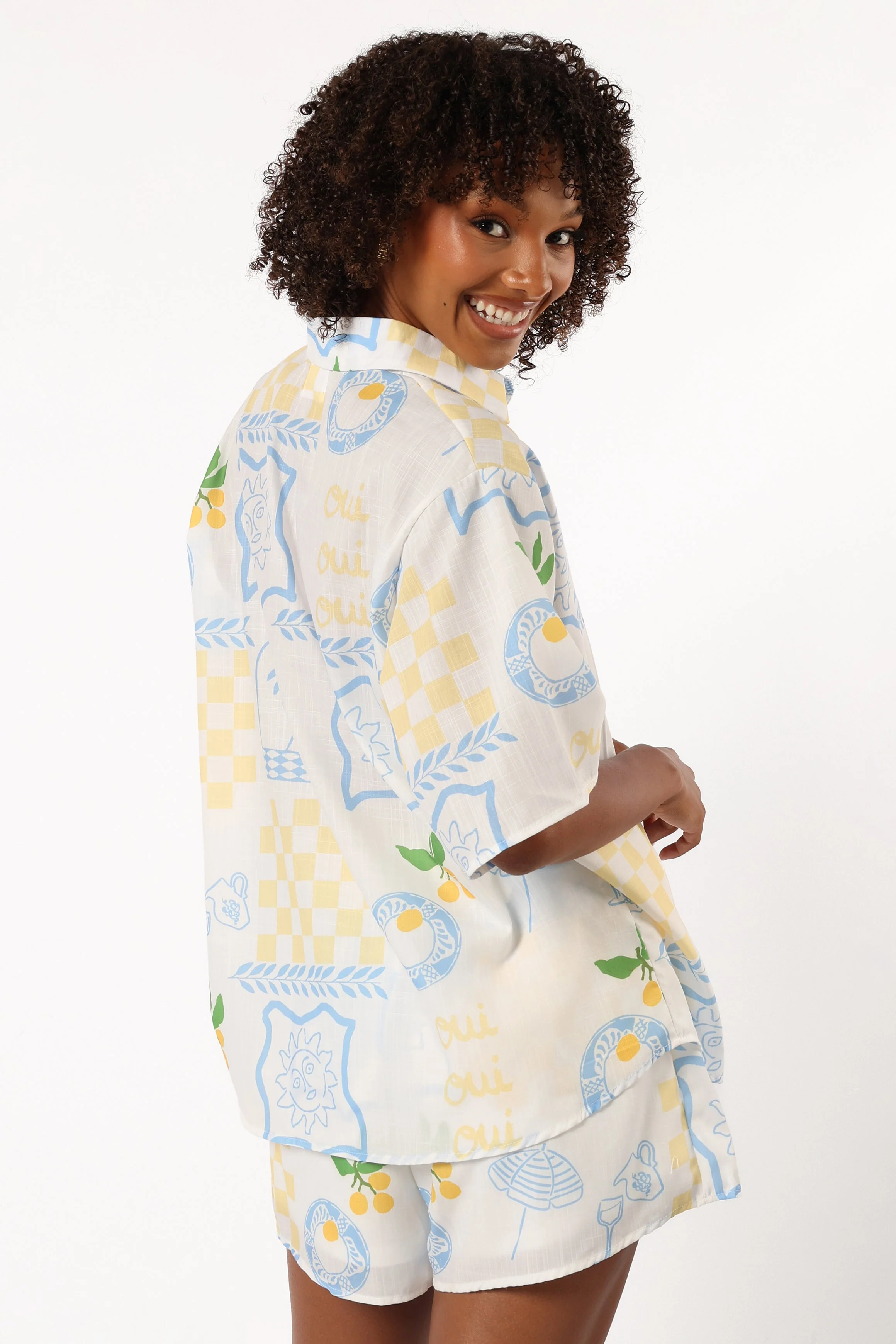 Sole Short Set - Lemon Print