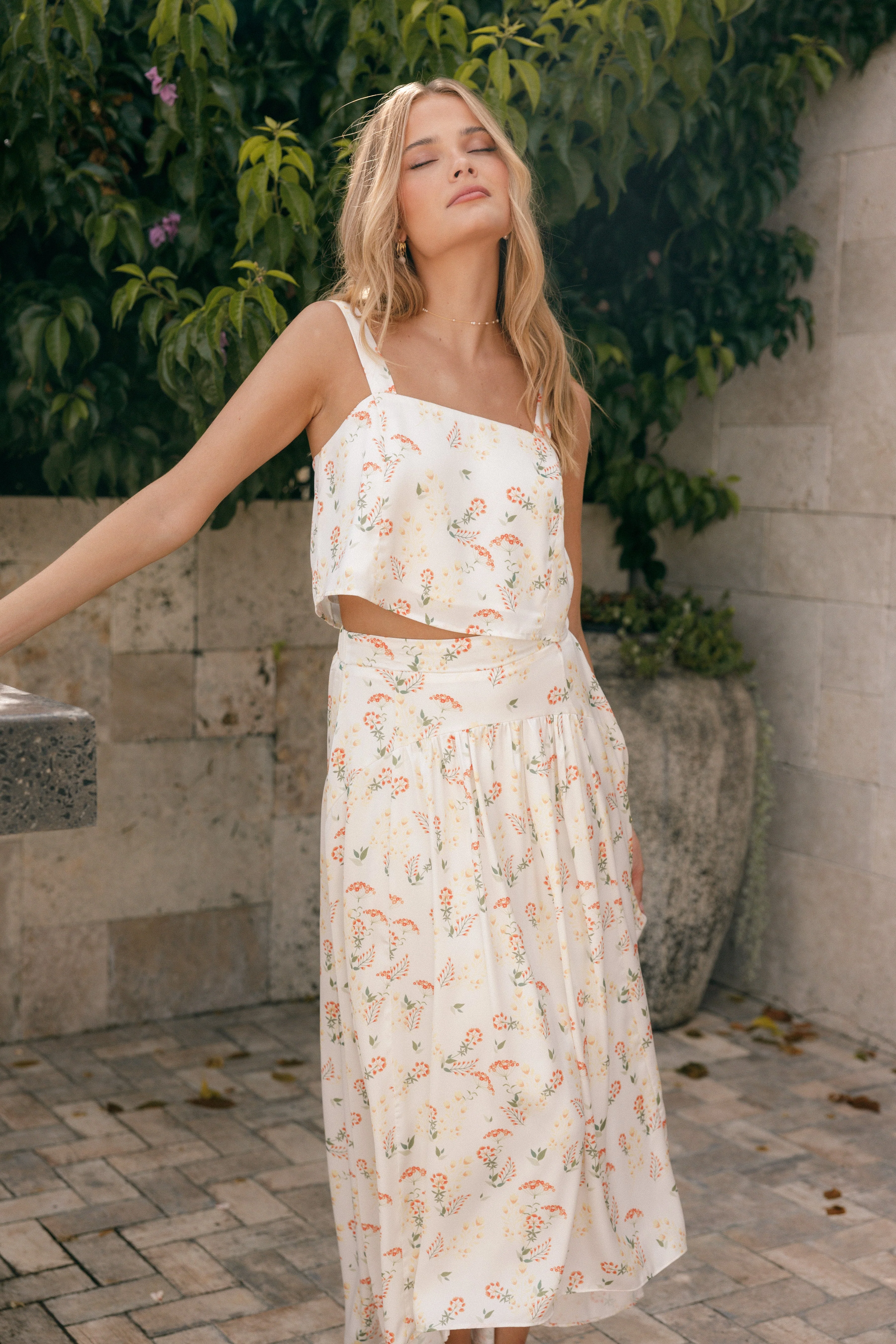 Lulu Set - Yellow Floral