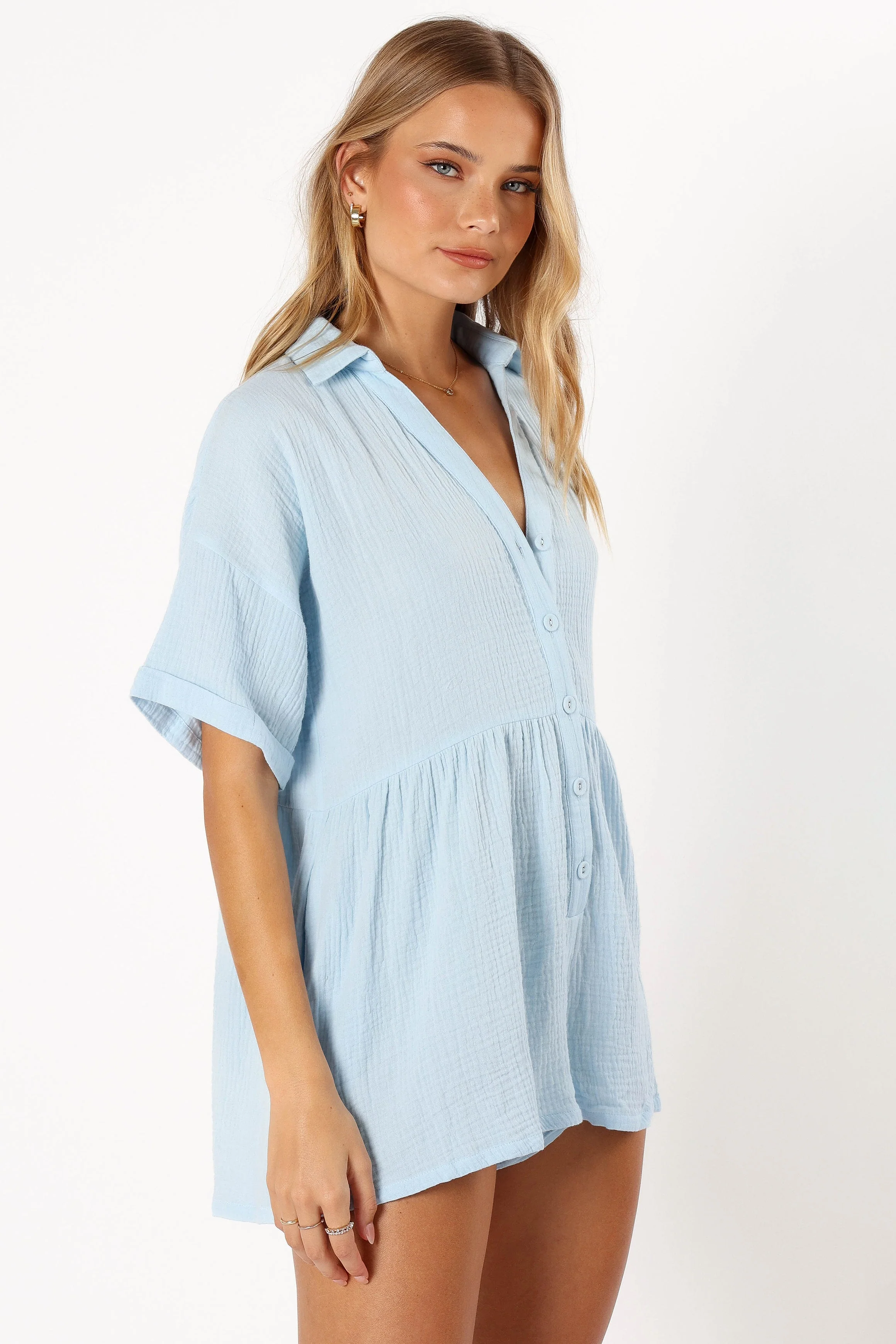 Winny Playsuit - Blue