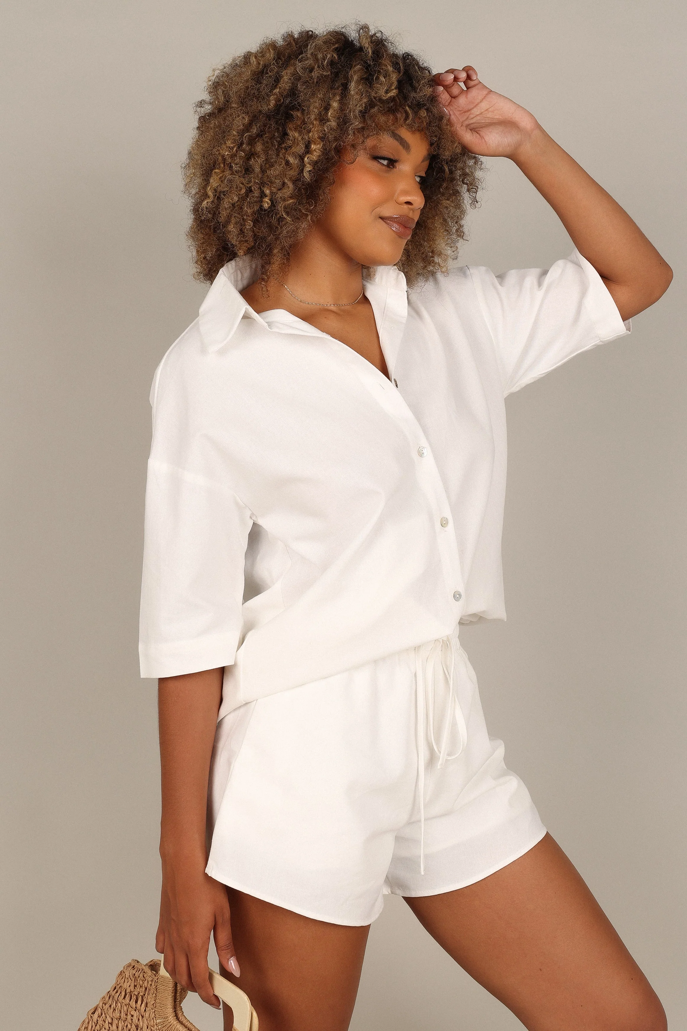 Tahlia Shorts - White