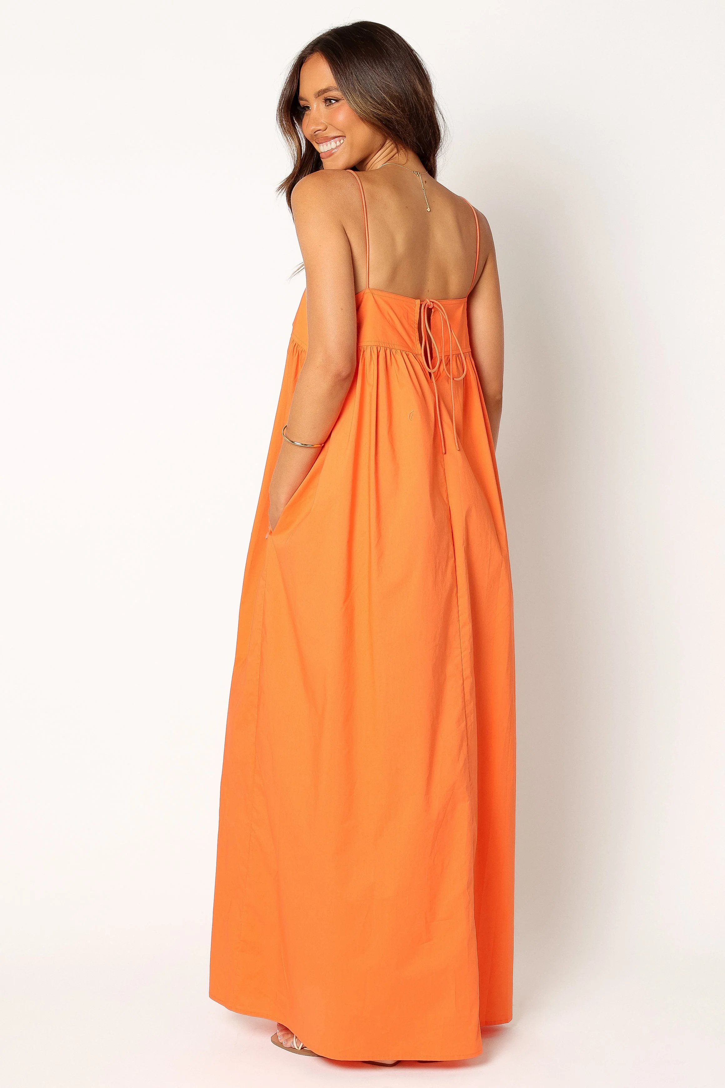 Serina Maxi Dress - Orange