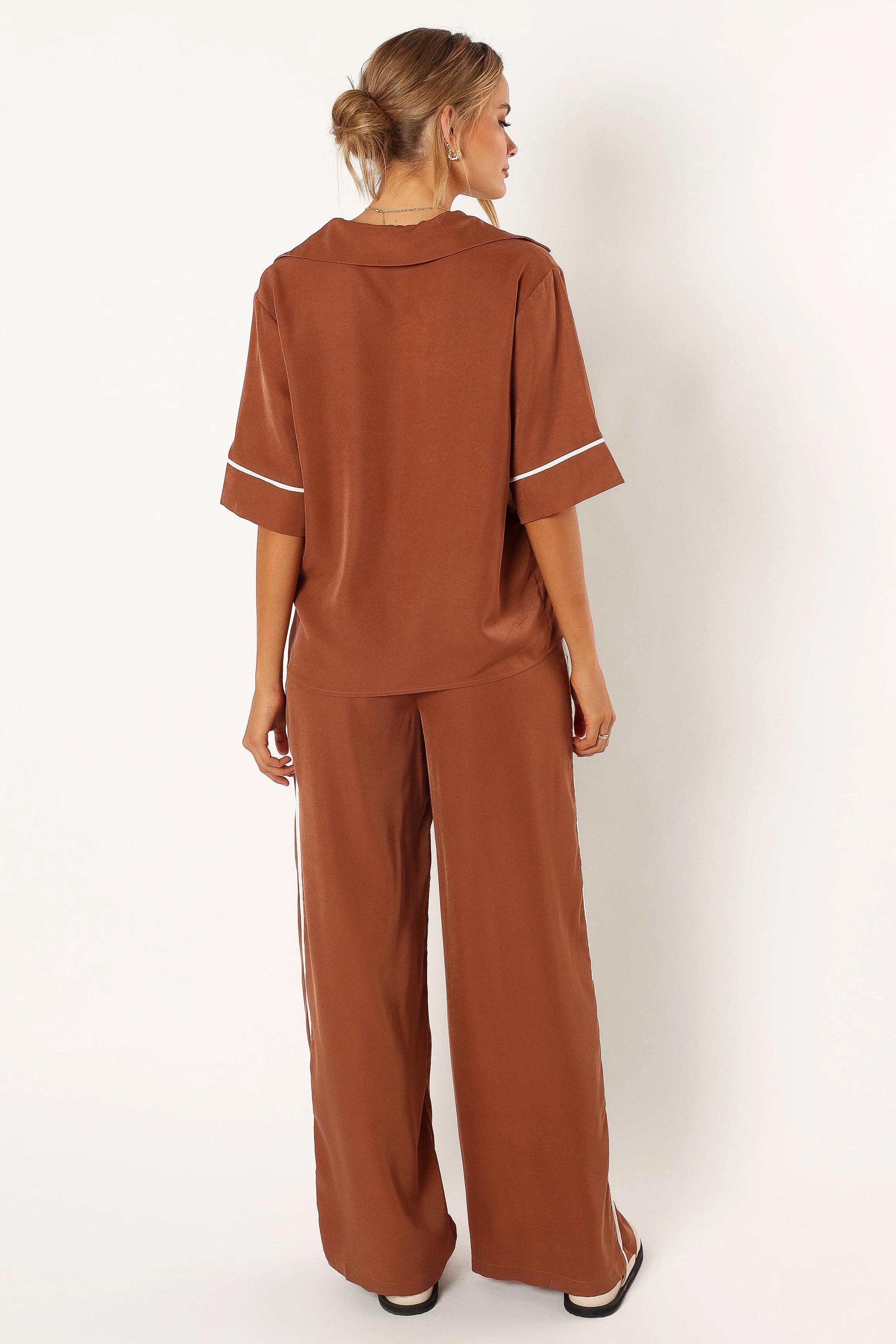 Clara Pants - Choc White