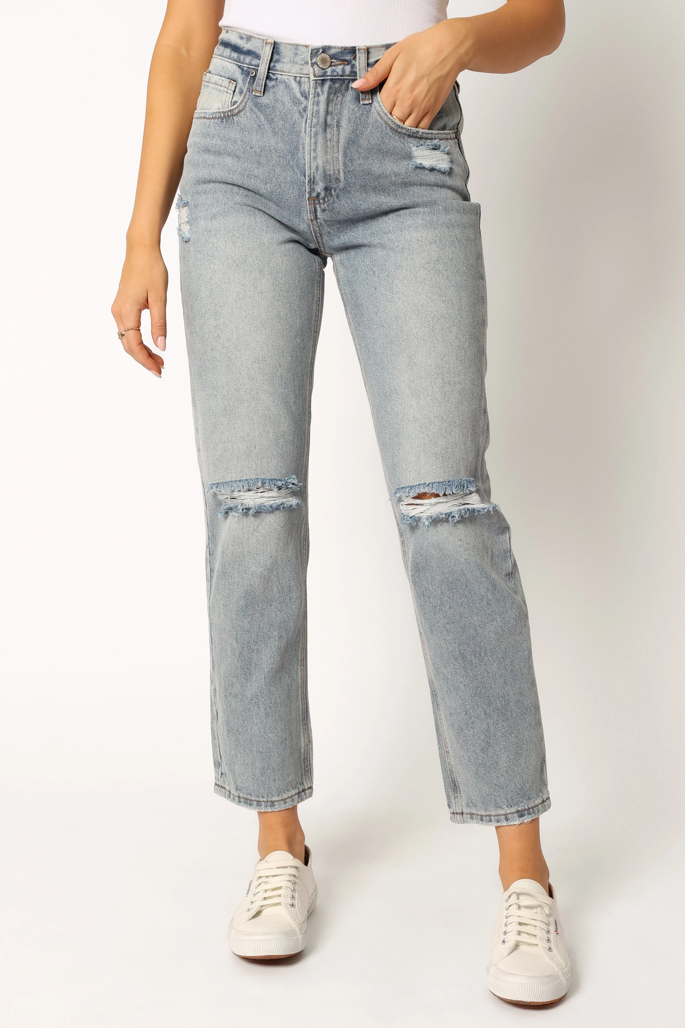 Rossi Straight Leg Jean - Denim