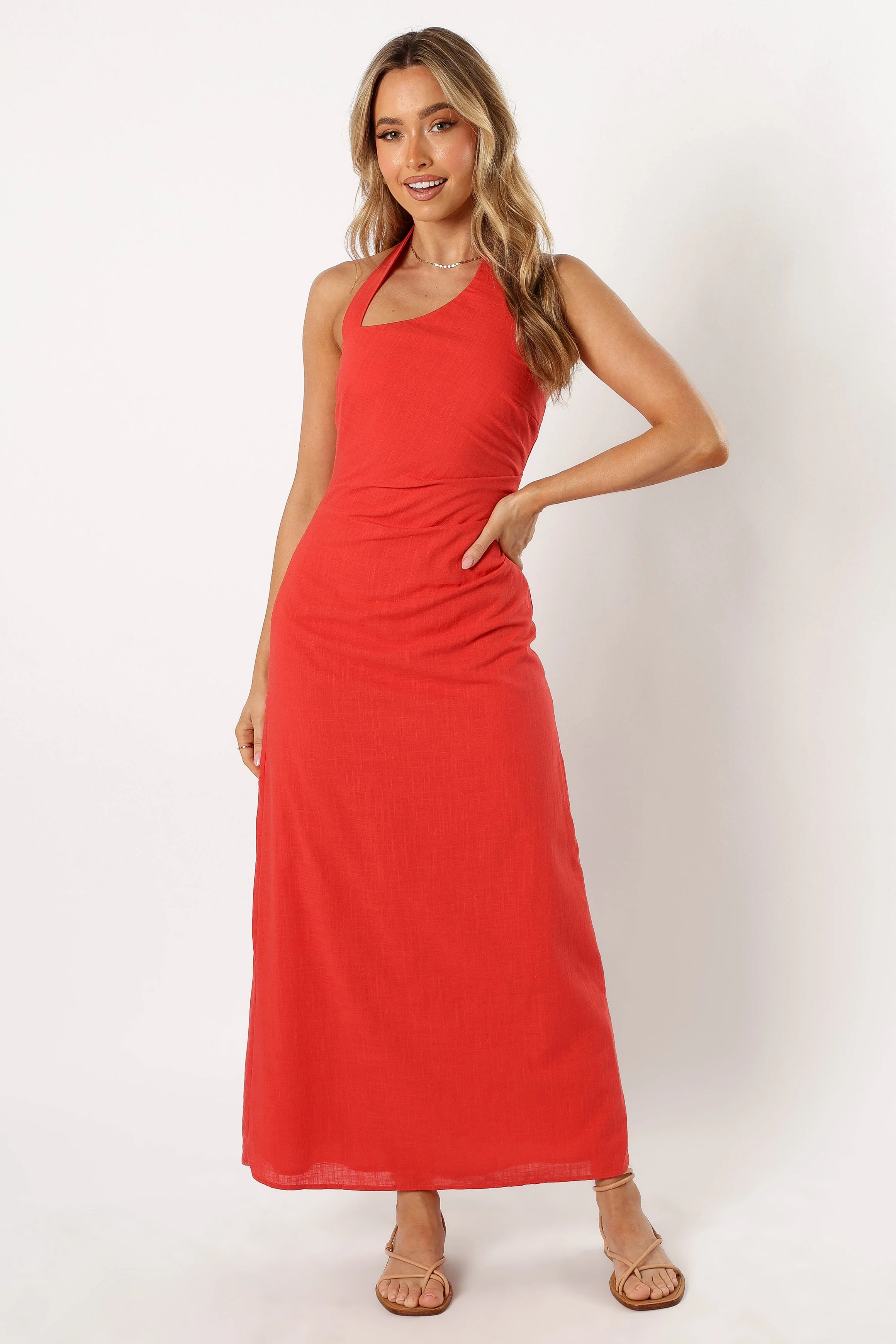 Saphira Long Midi Dress - Jaffa