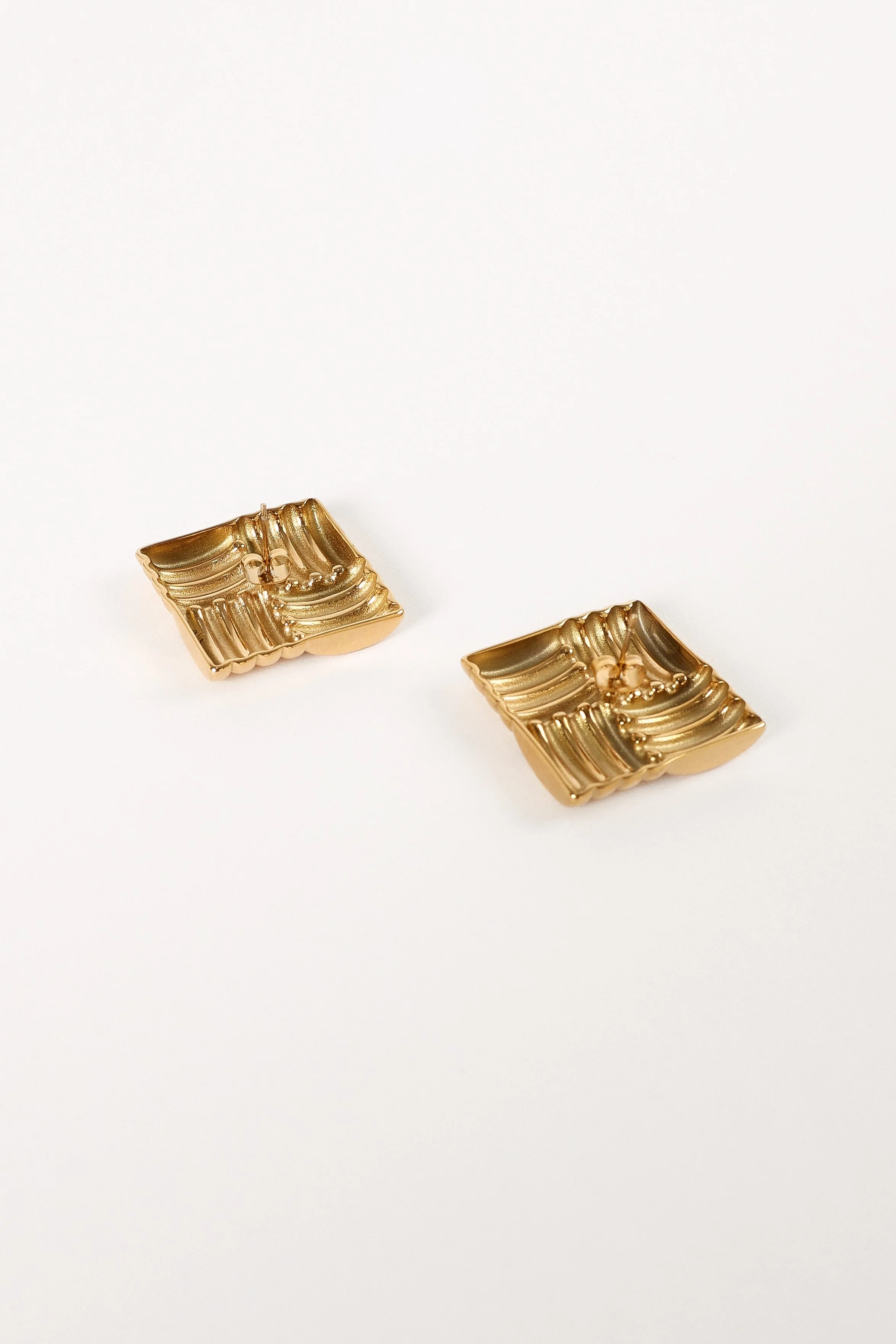 Rickie Statement Earrings - Gold