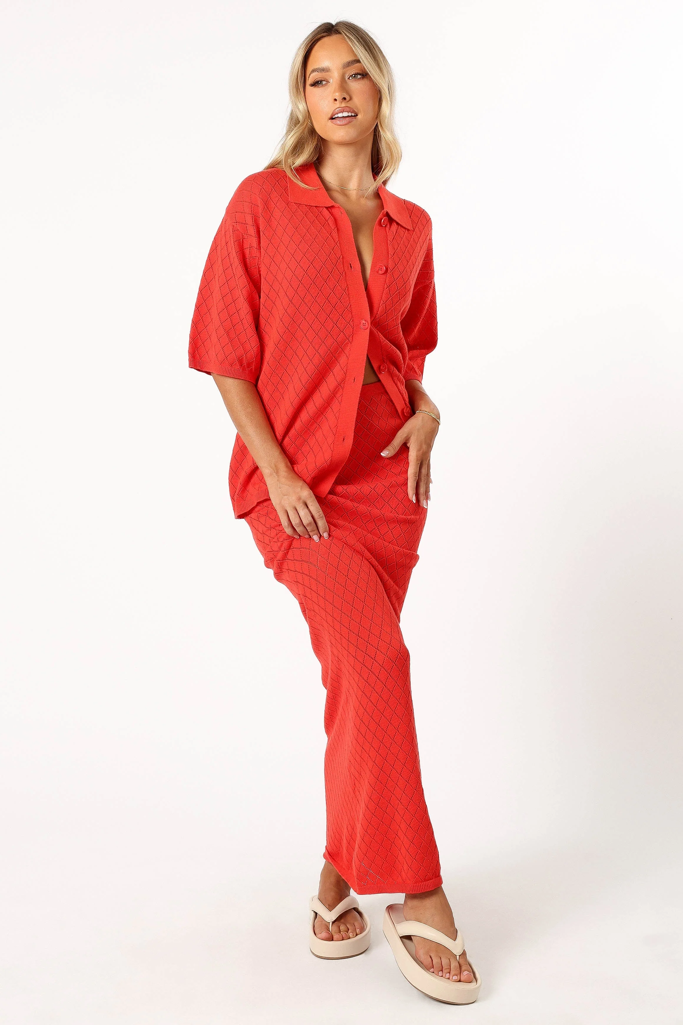 Stella Knit Skirt - Jaffa