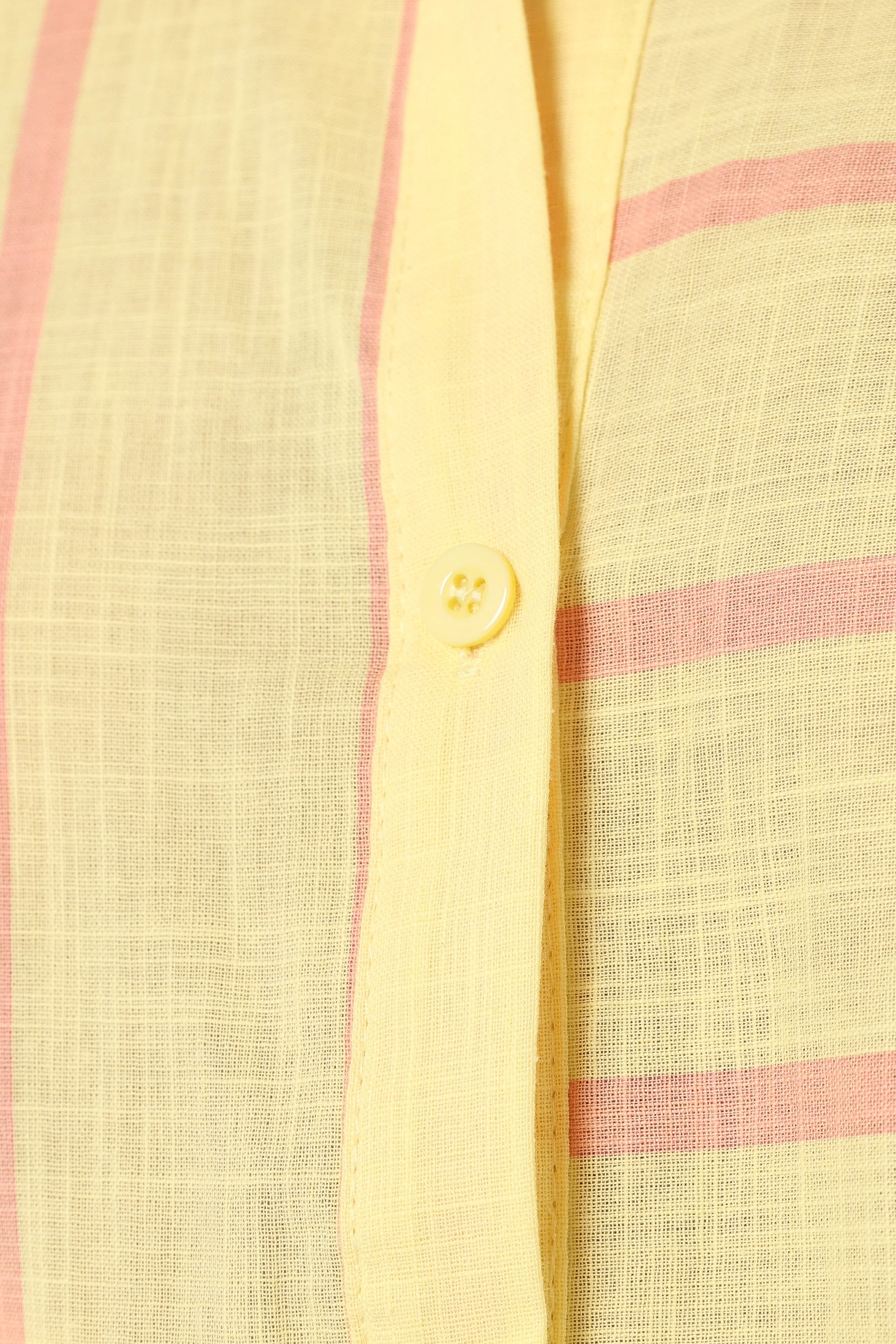 Peachy Mini Dress - Yellow Pink Stripe