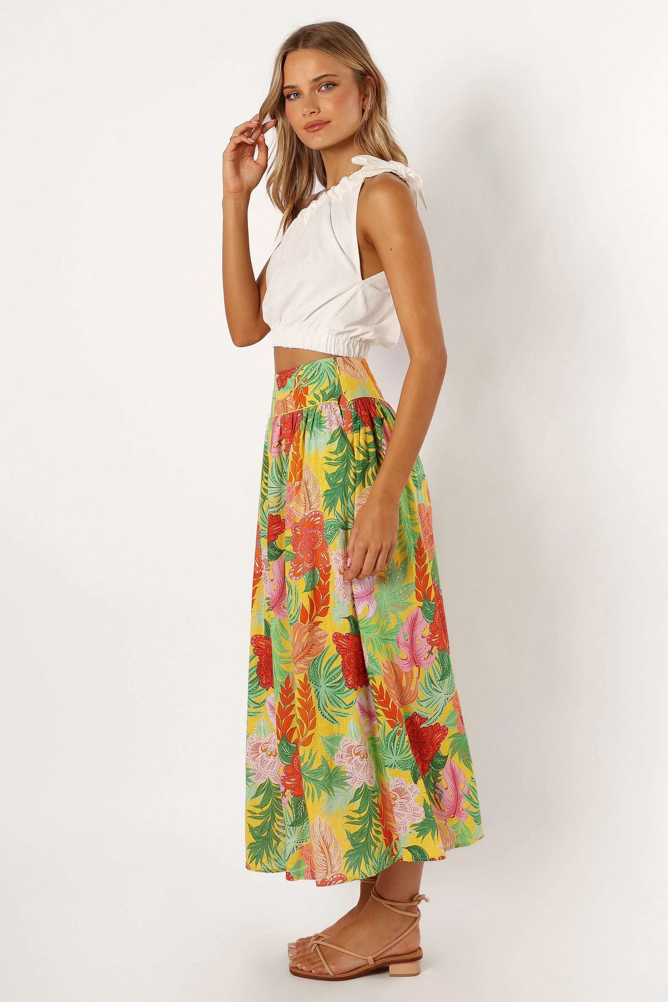 Miami Maxi Skirt - Leilani Print