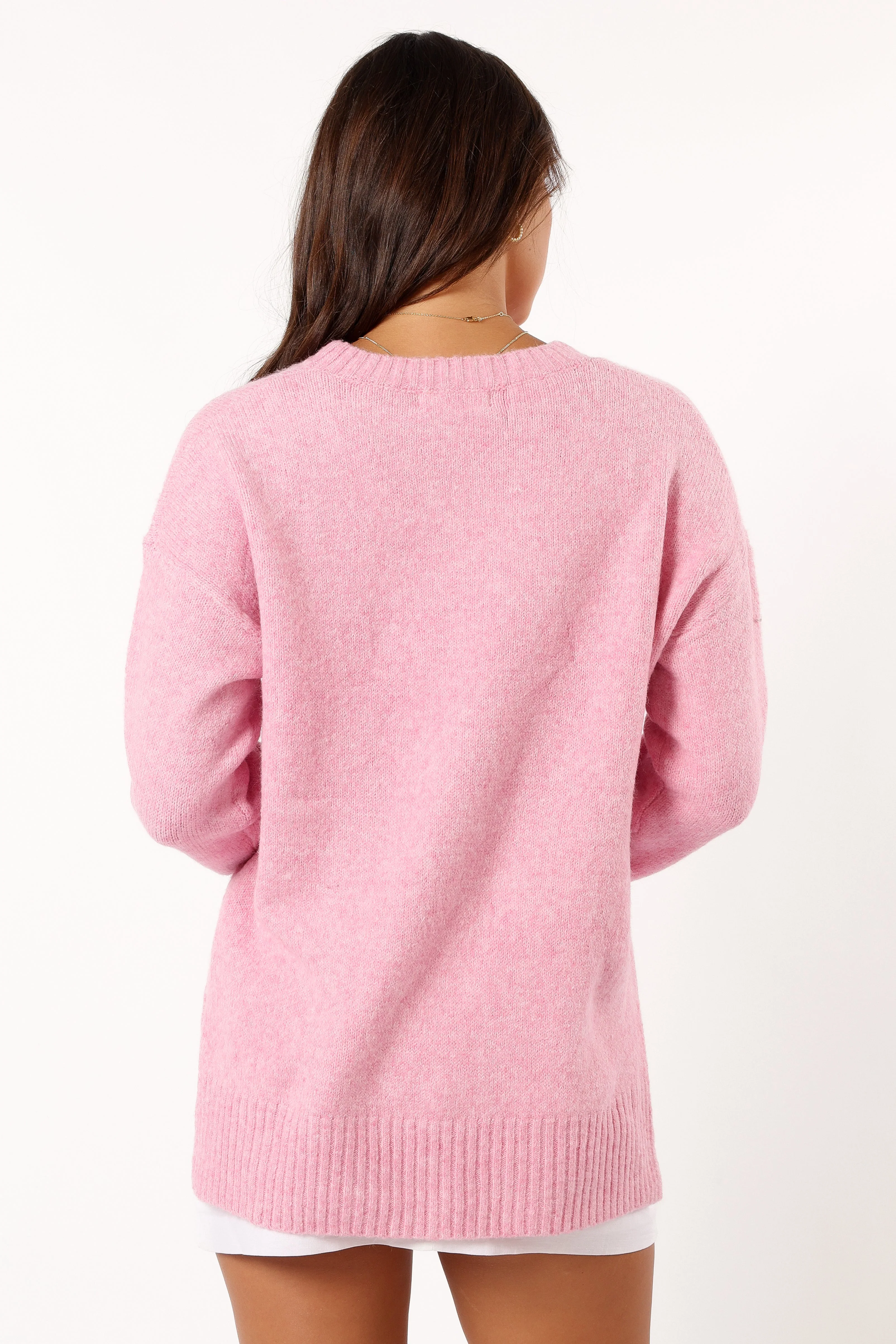 Margaret Knit Sweater - Pink