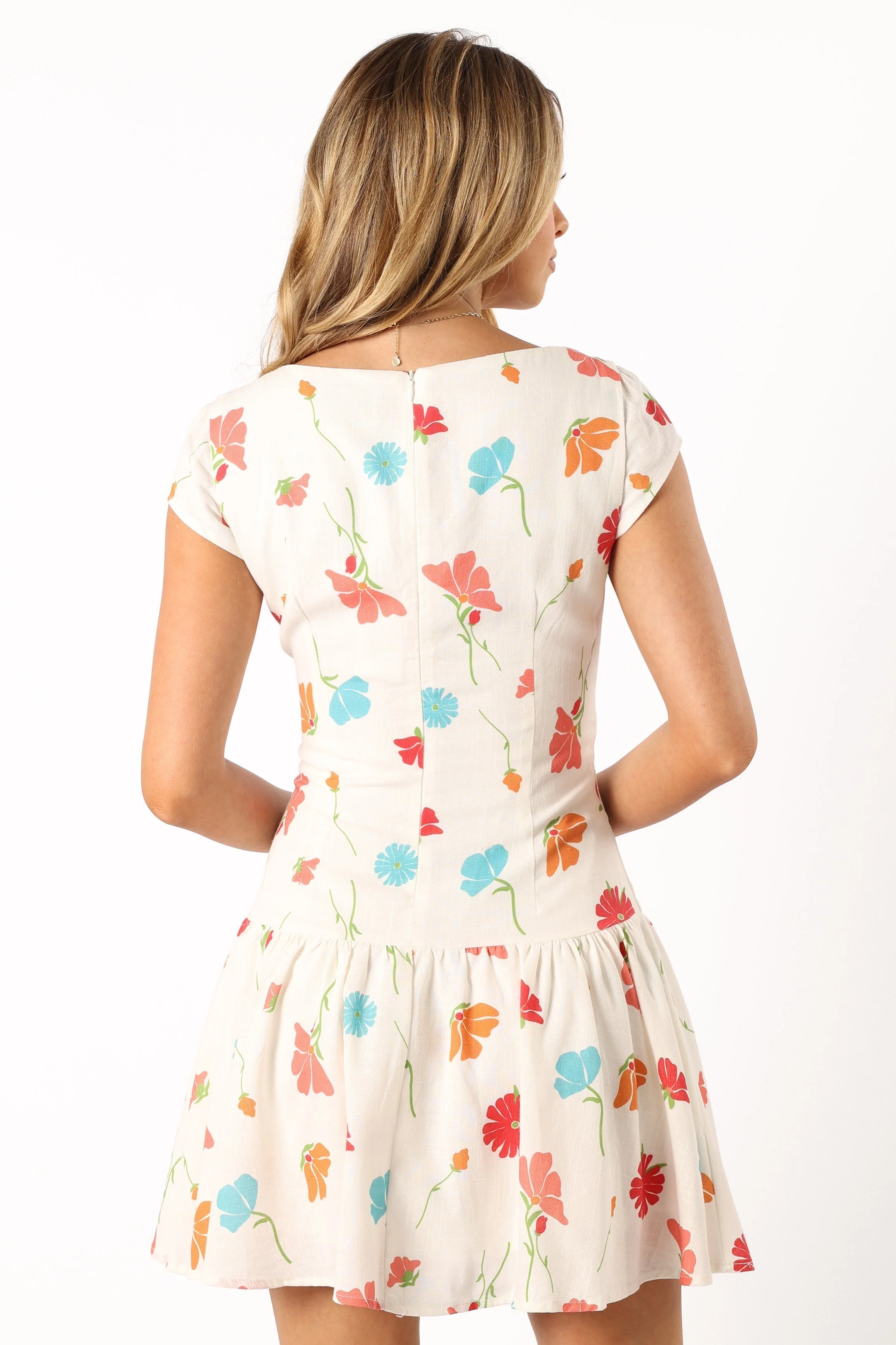 Cassia Mini Dress - Multi Floral