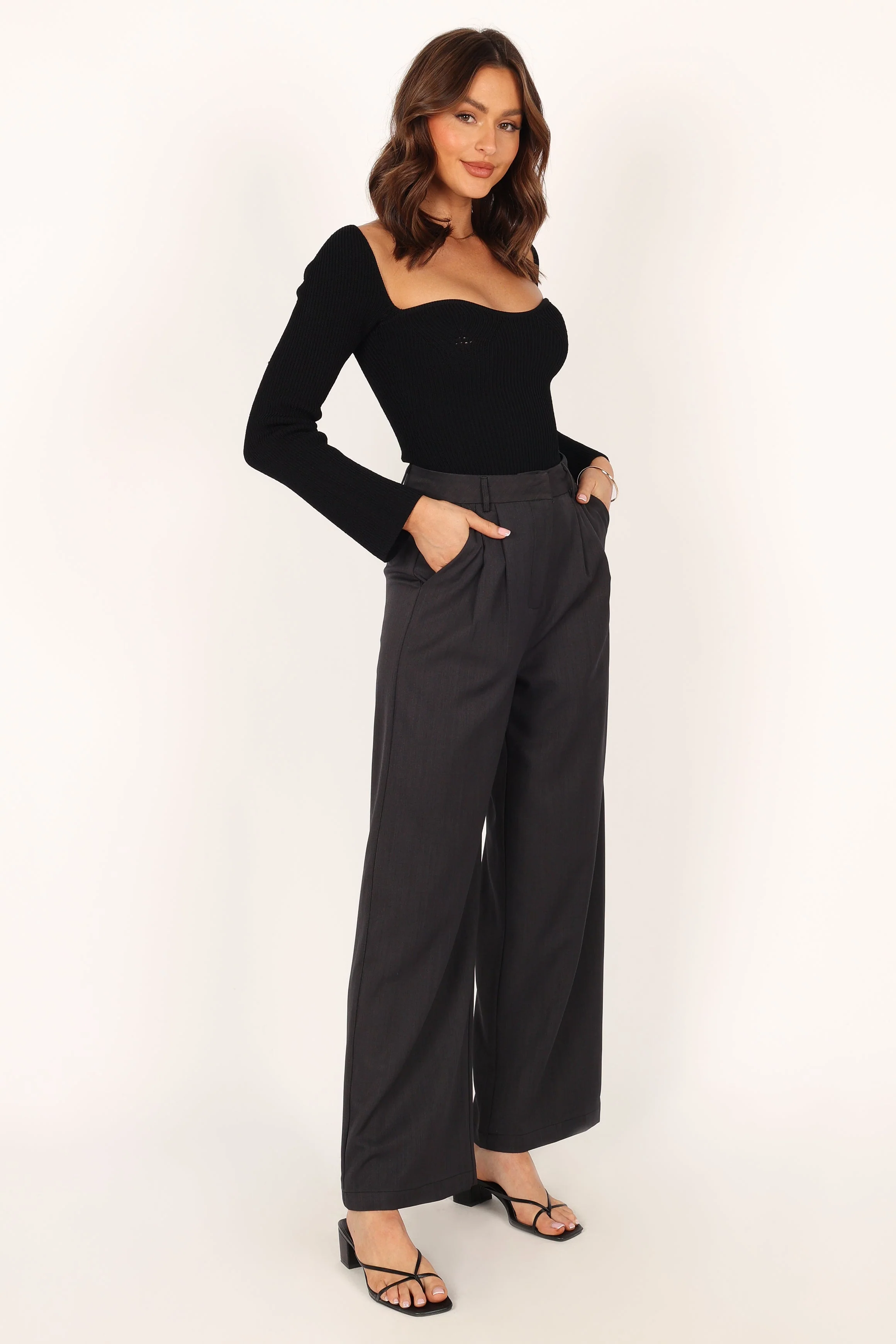 Karly Pants - Charcoal