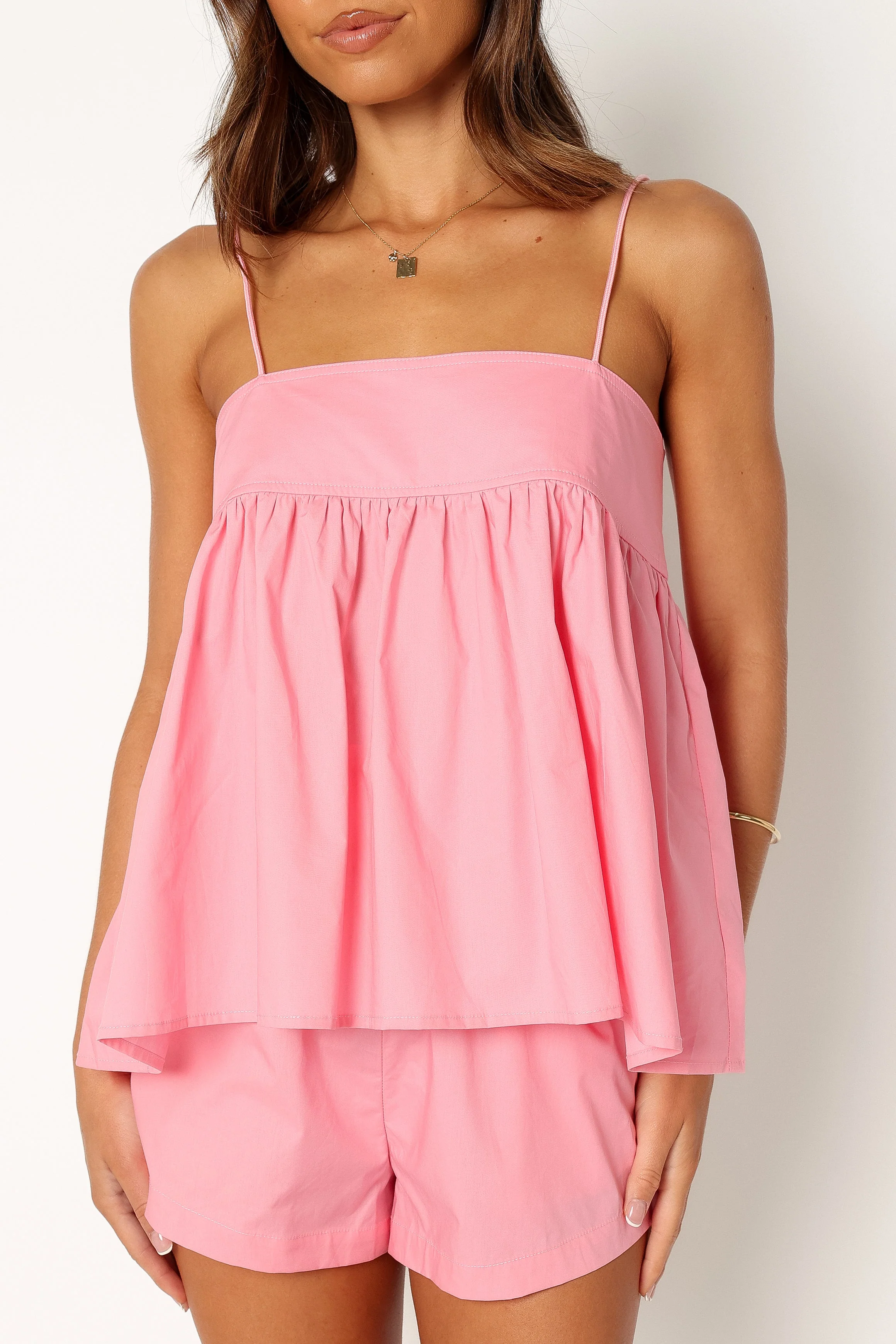 Serina Short Set - Pink