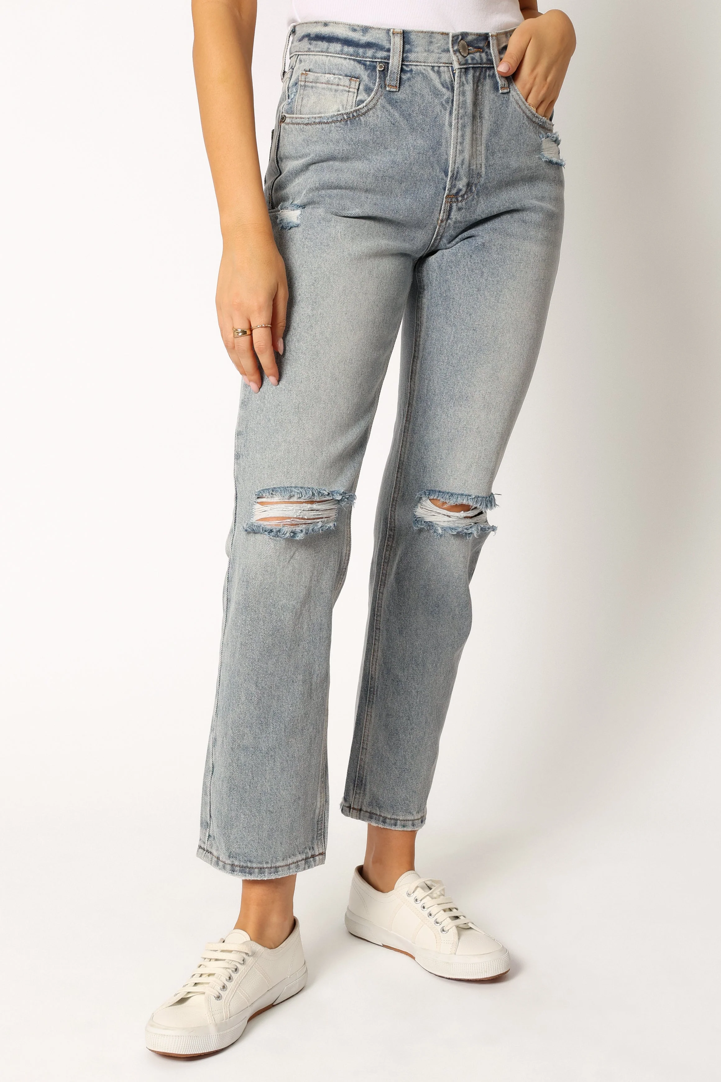 Rossi Straight Leg Jean - Denim