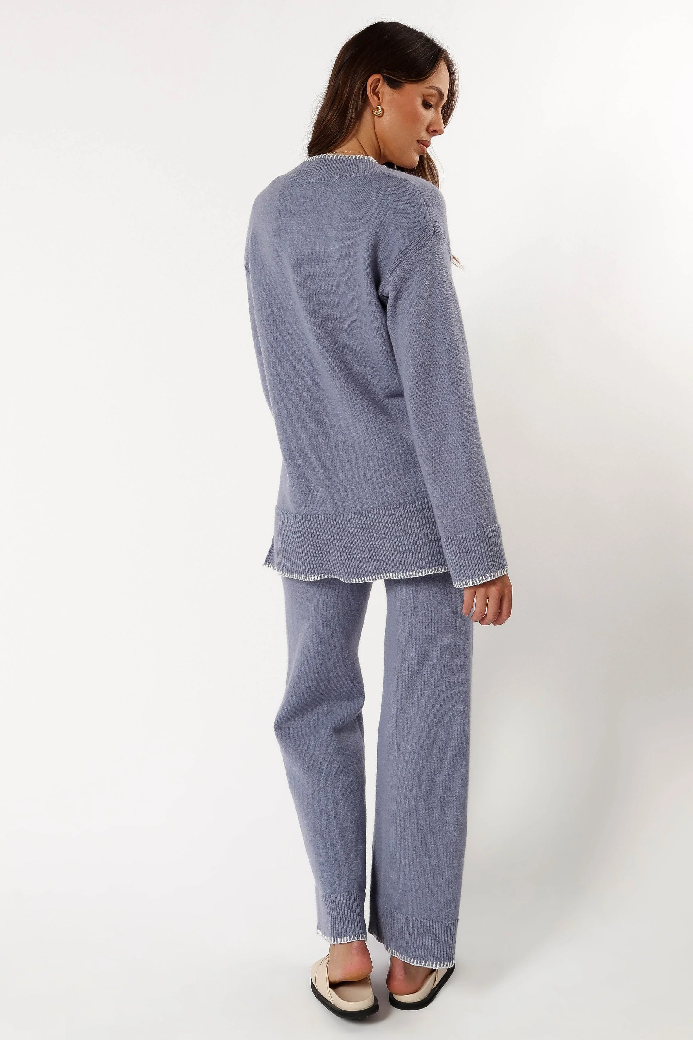 Josslyn Knit Pant - Grey