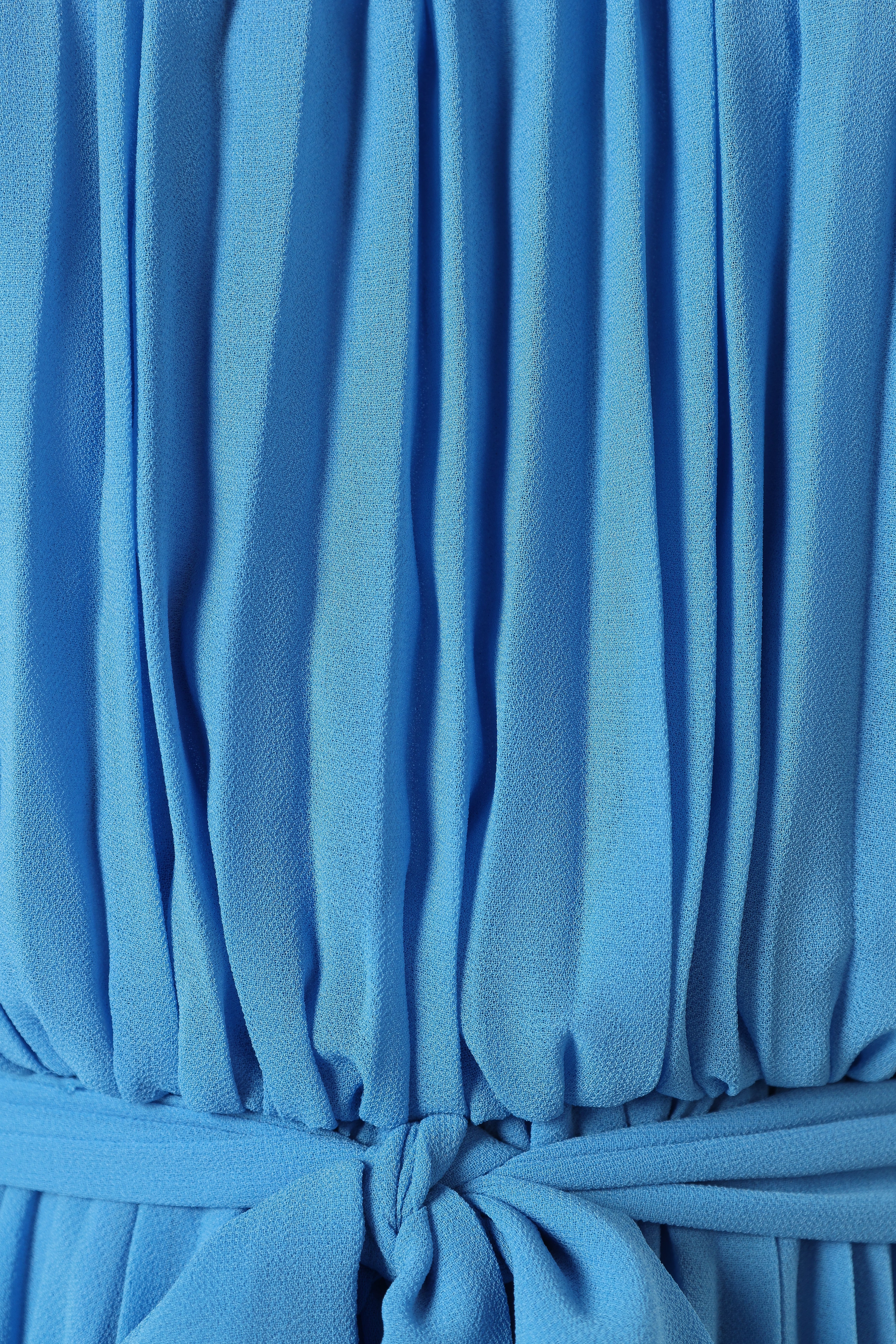 Austen Strapless Dress - Aqua