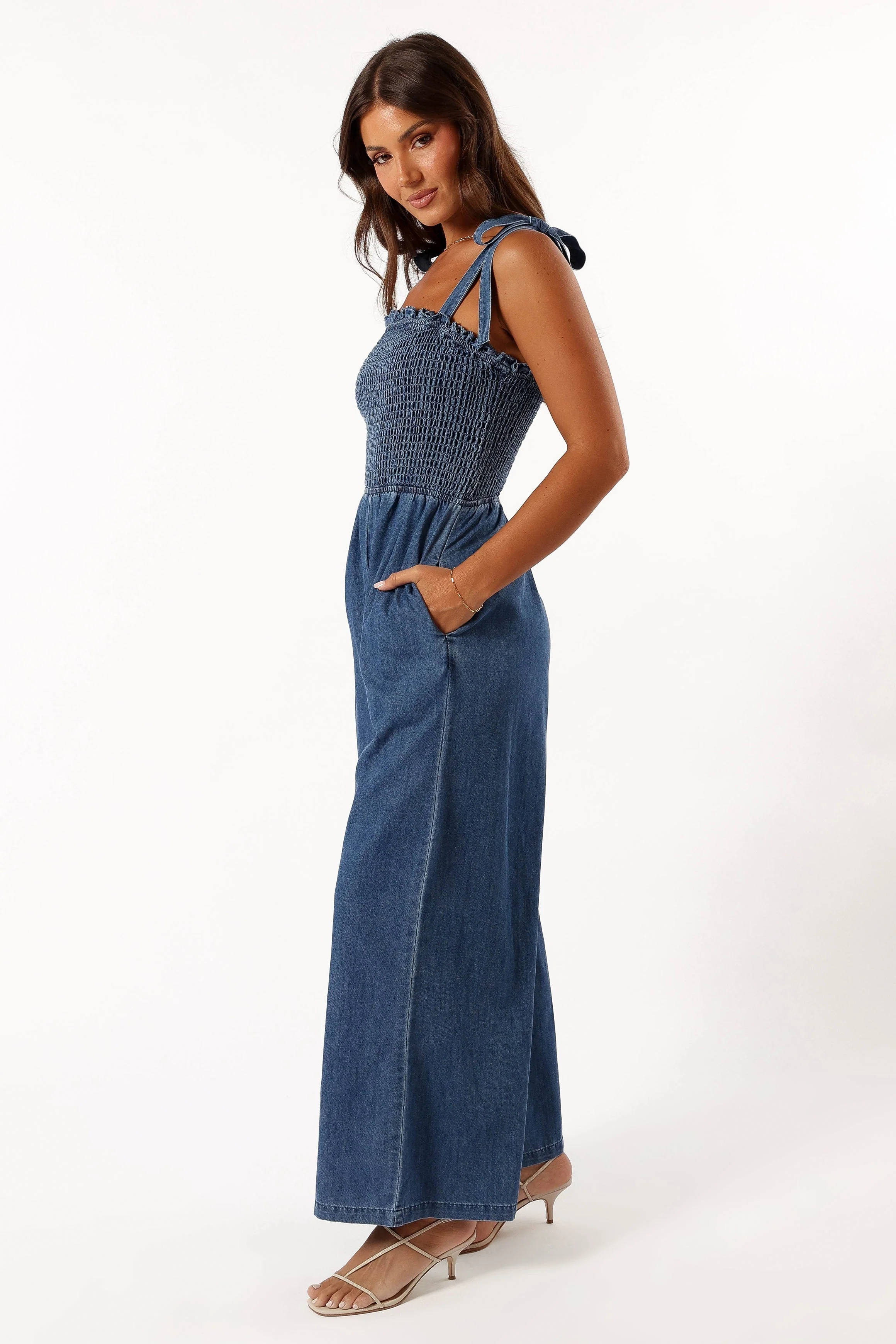 Alexia Jumpsuit - Medium Denim