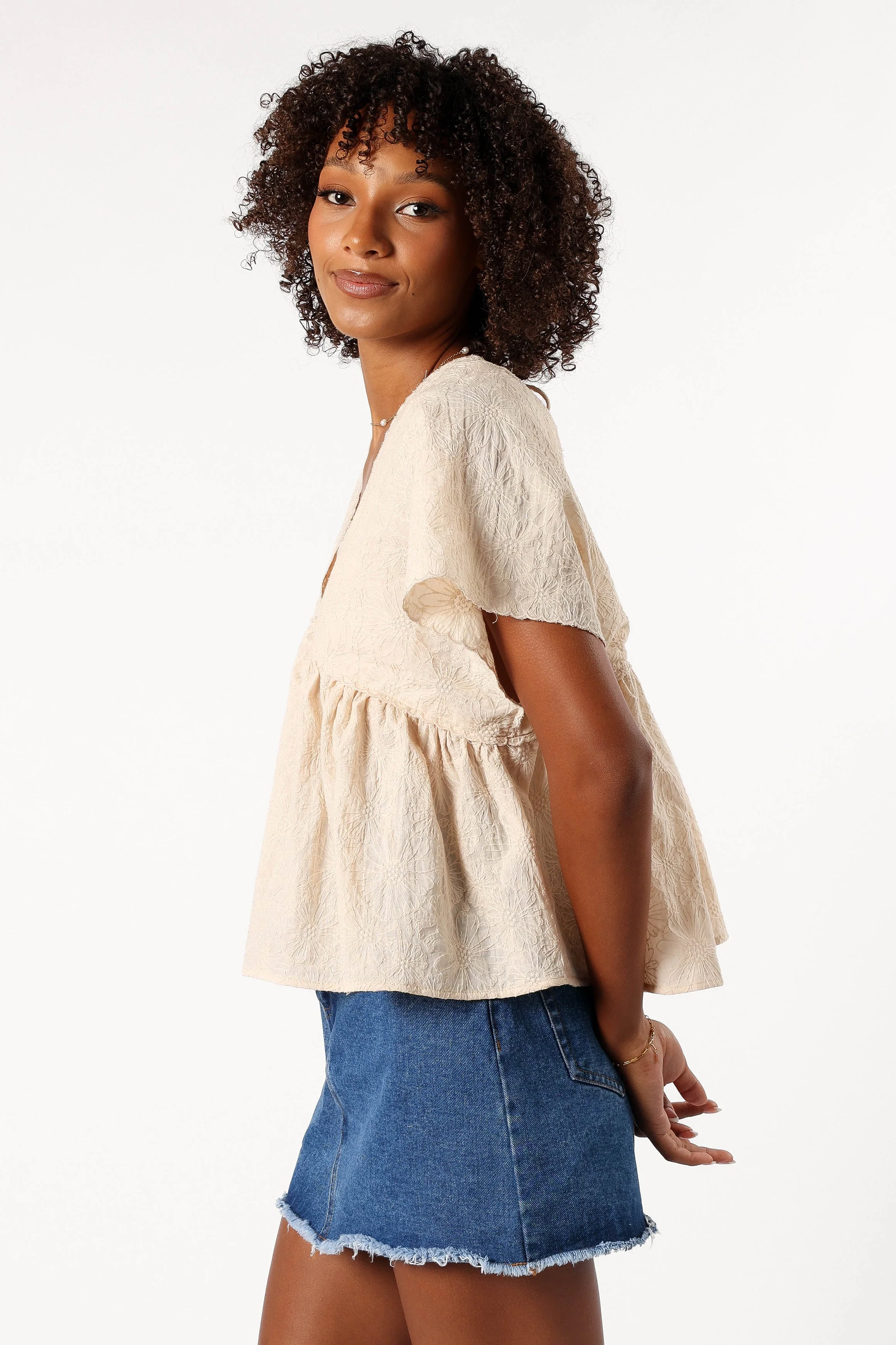 Madelyn Top - Cream