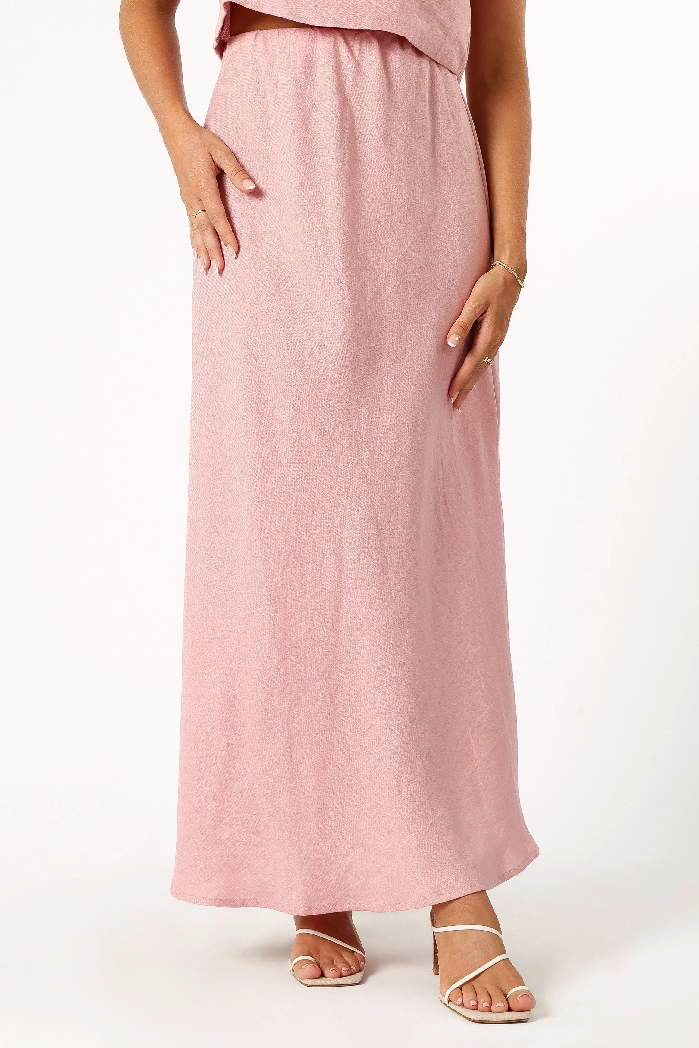 Blaze Midi Skirt - Pink