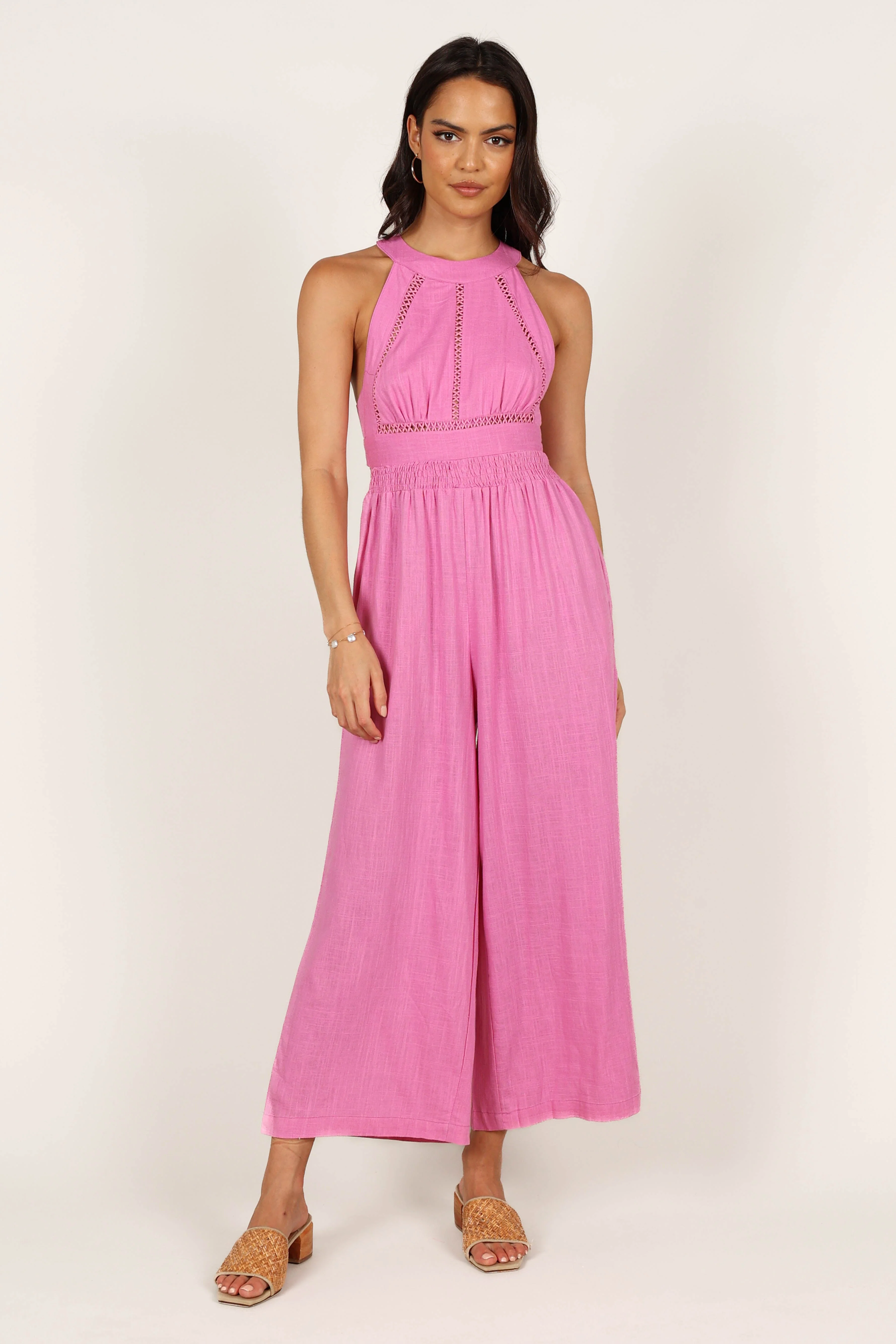 Farrah Jumpsuit - Pink