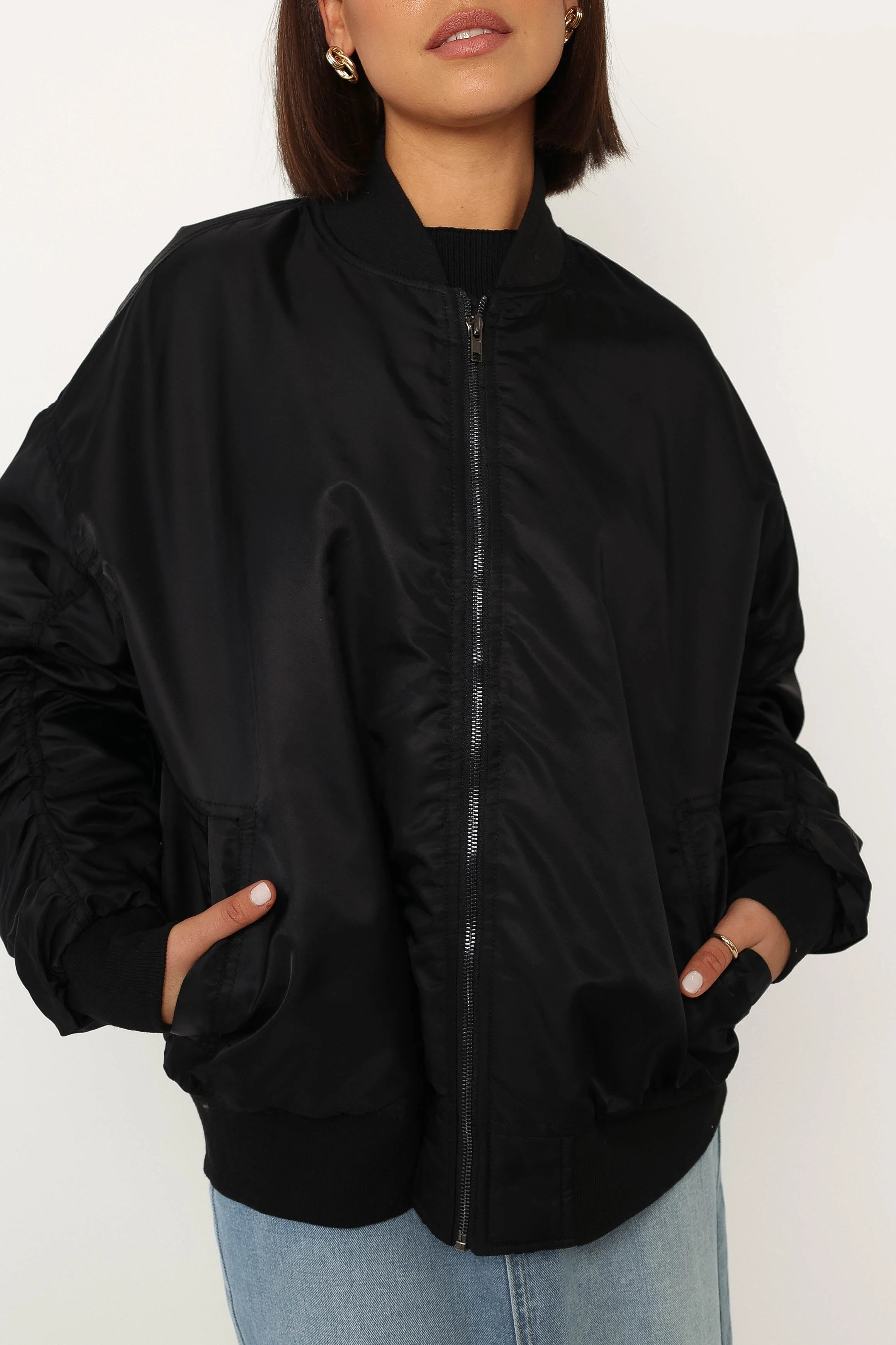 Bryce Bomber Jacket - Black
