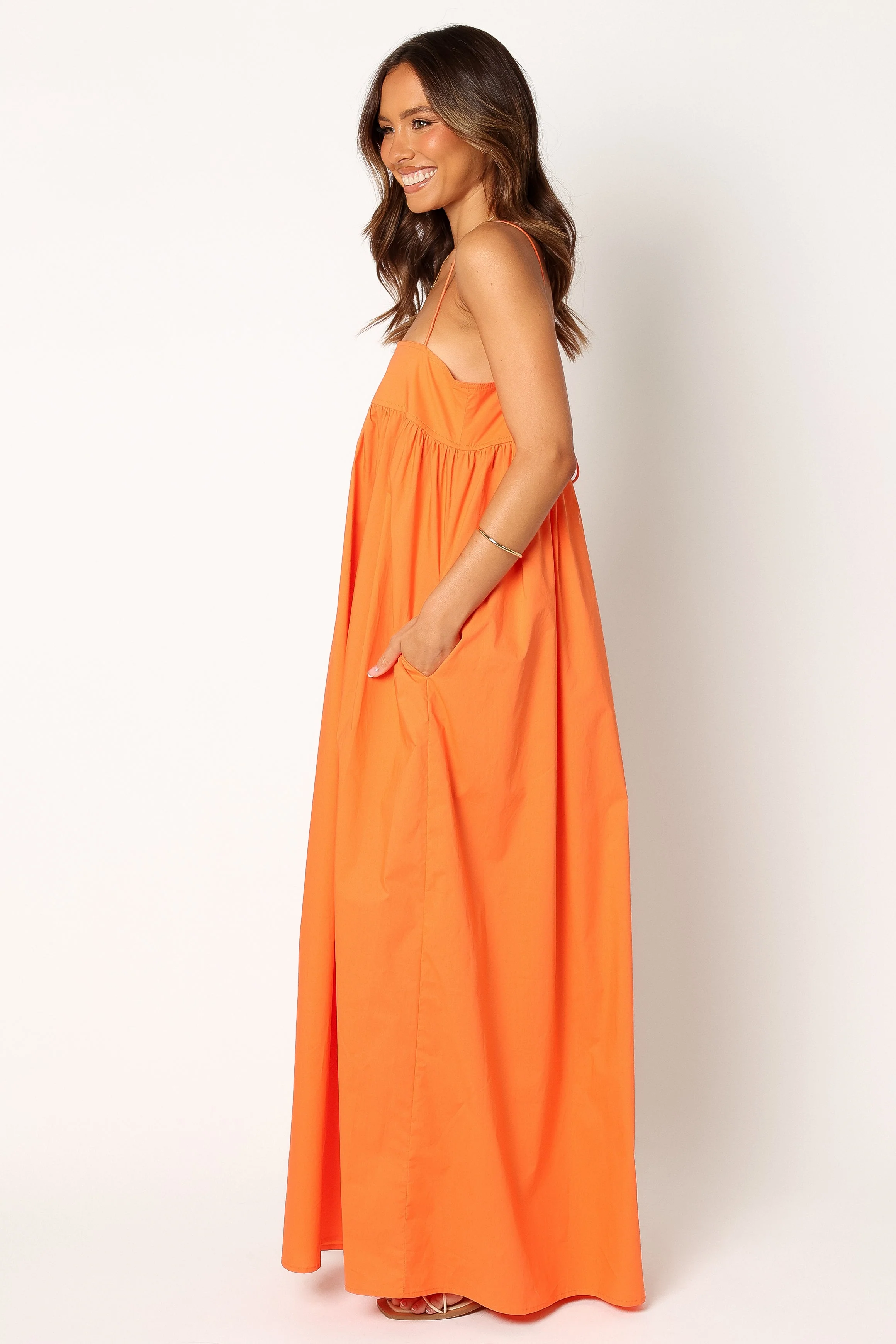 Serina Maxi Dress - Orange