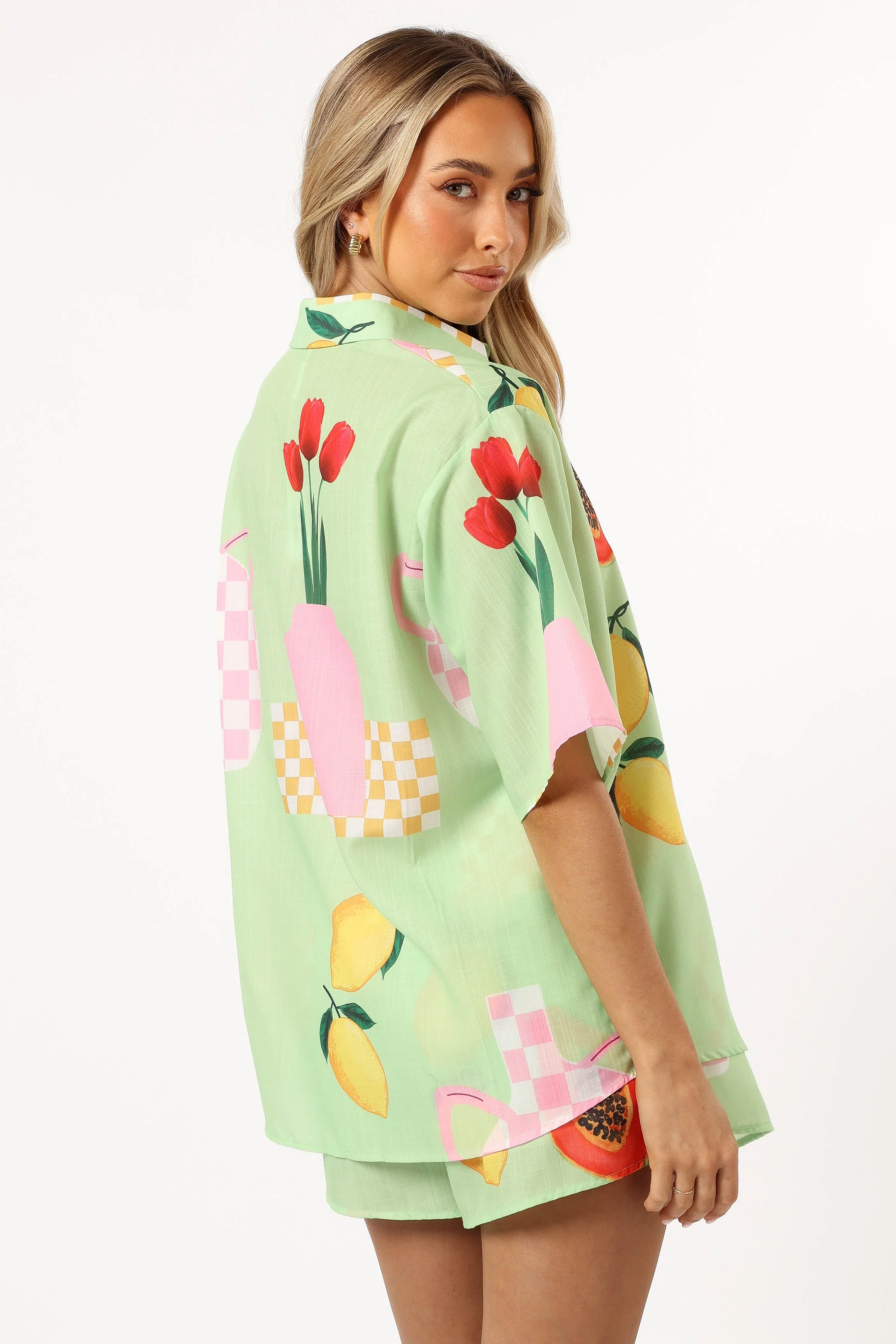 Piccolo Short Set - Green Papaya