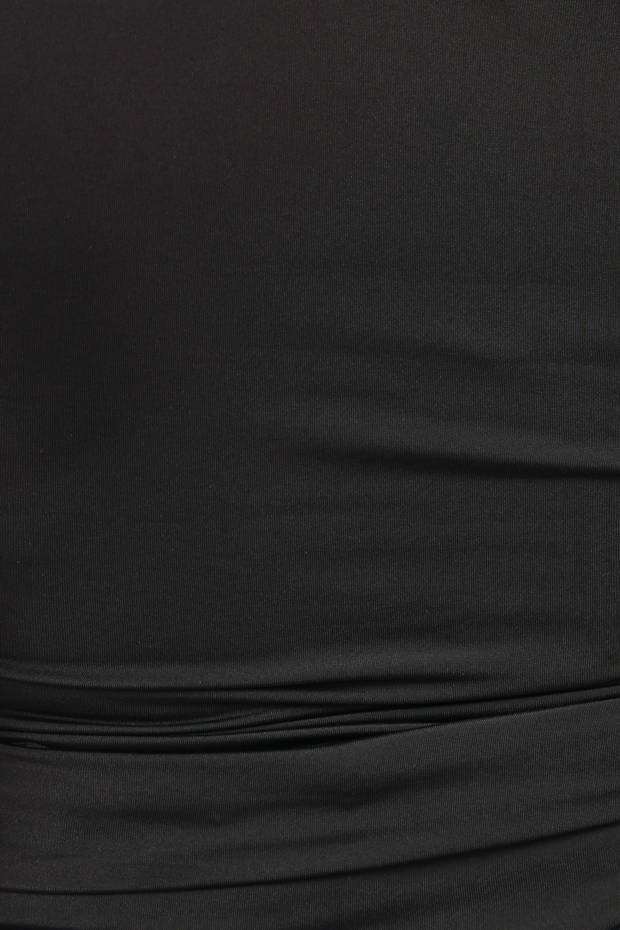 Samantha One Shoulder Top - Black