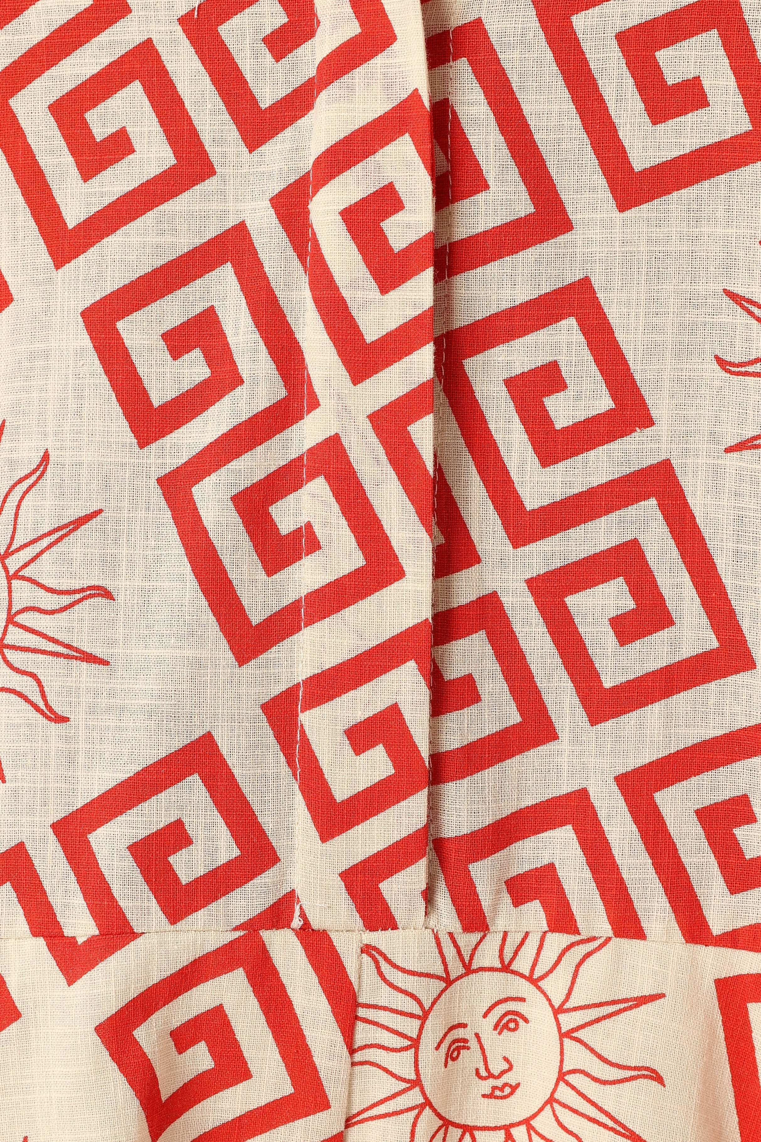 Sebastian Romper - Beige Red