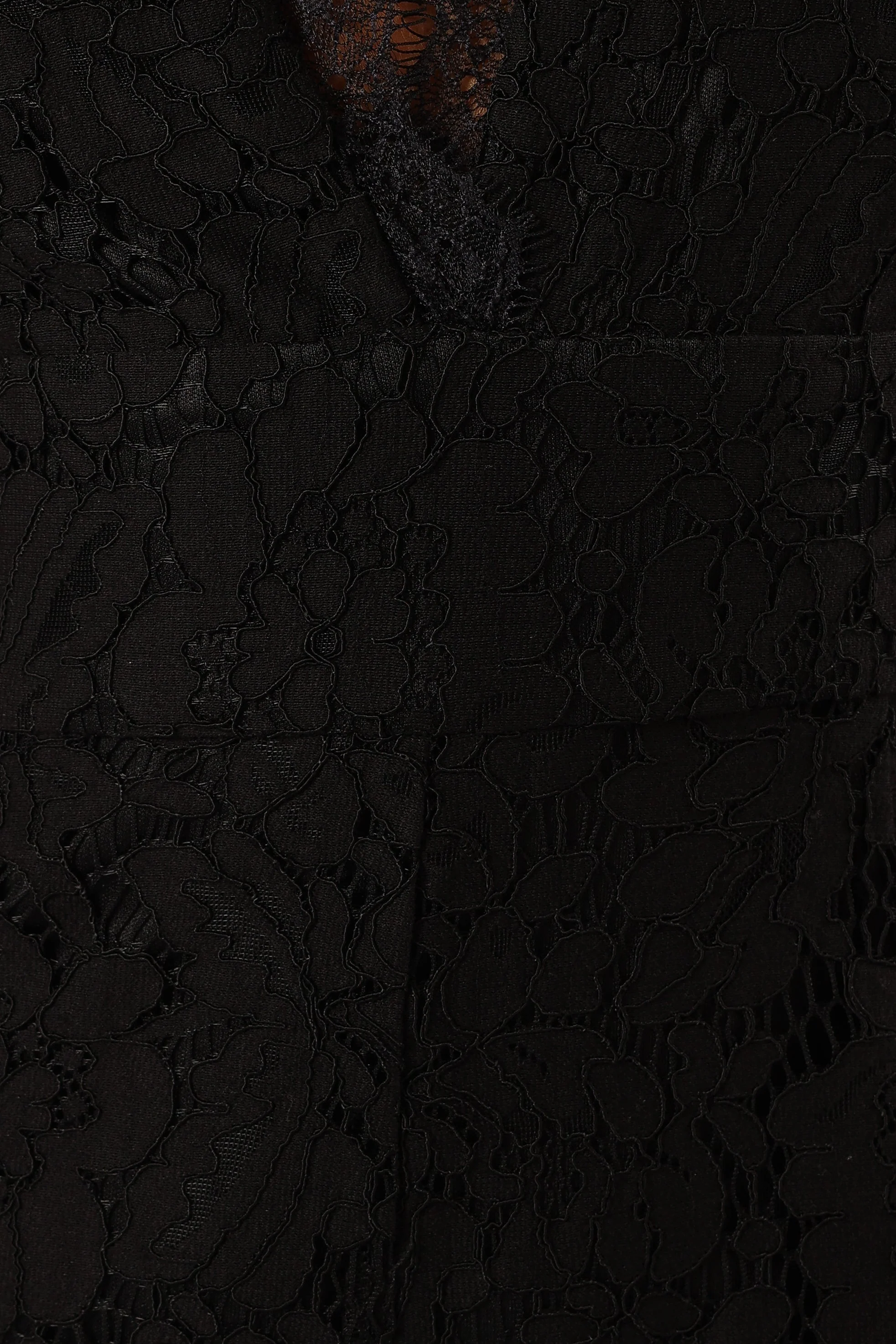 Eloise Lace Jumpsuit - Black